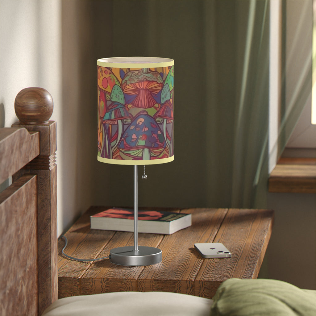 🍄🌈✨Enchanted Shroom Lamp – Mystical Glow for Your Space🍄✨💡