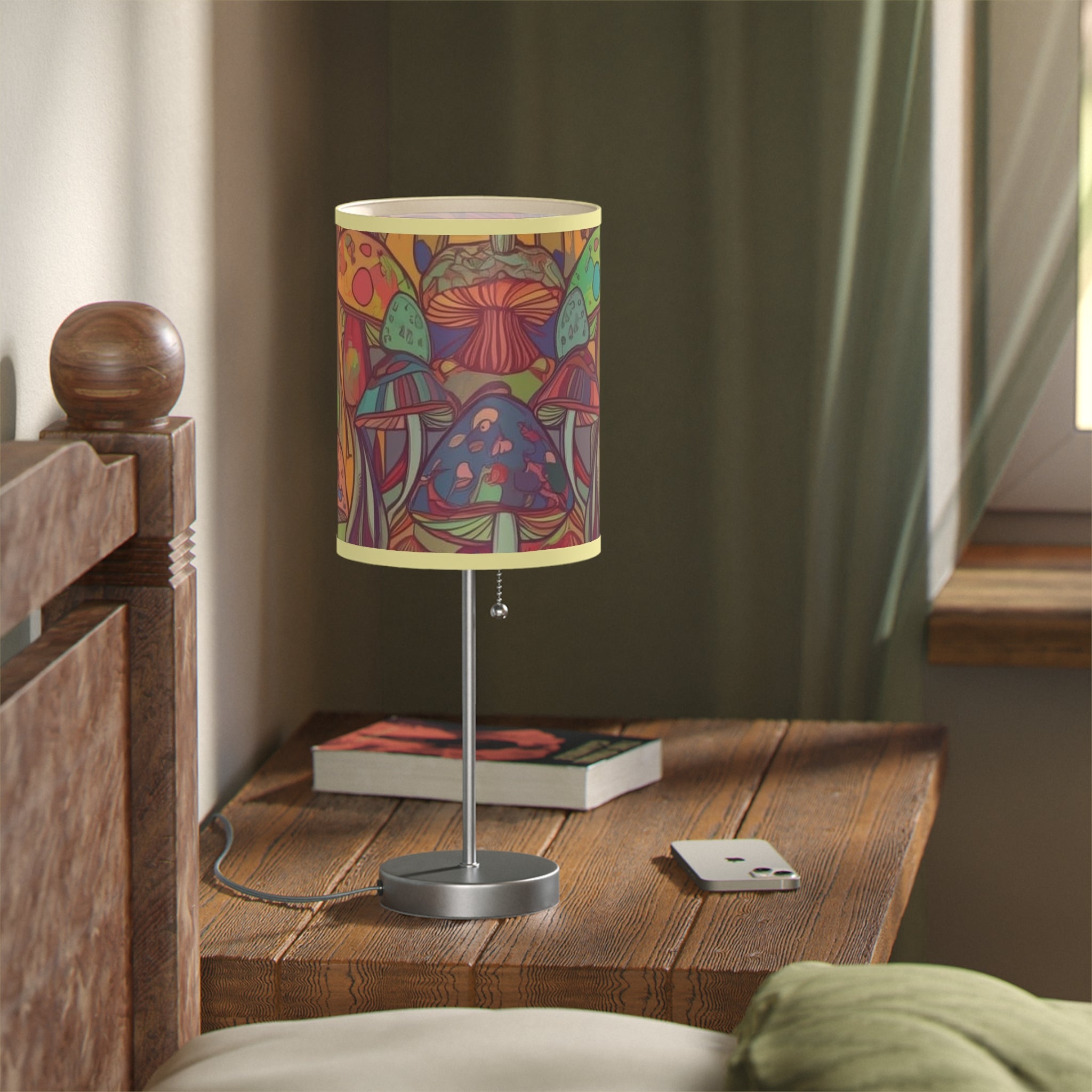 🍄🌈✨Enchanted Shroom Lamp – Mystical Glow for Your Space🍄✨💡