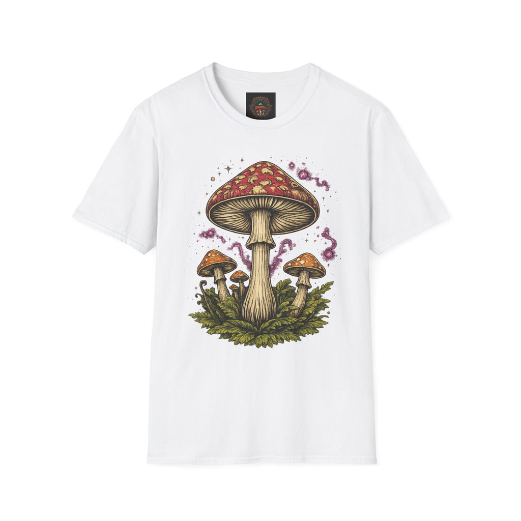 Mushroom Magic T-Shirt — Vintage Red Toadstool Illustration