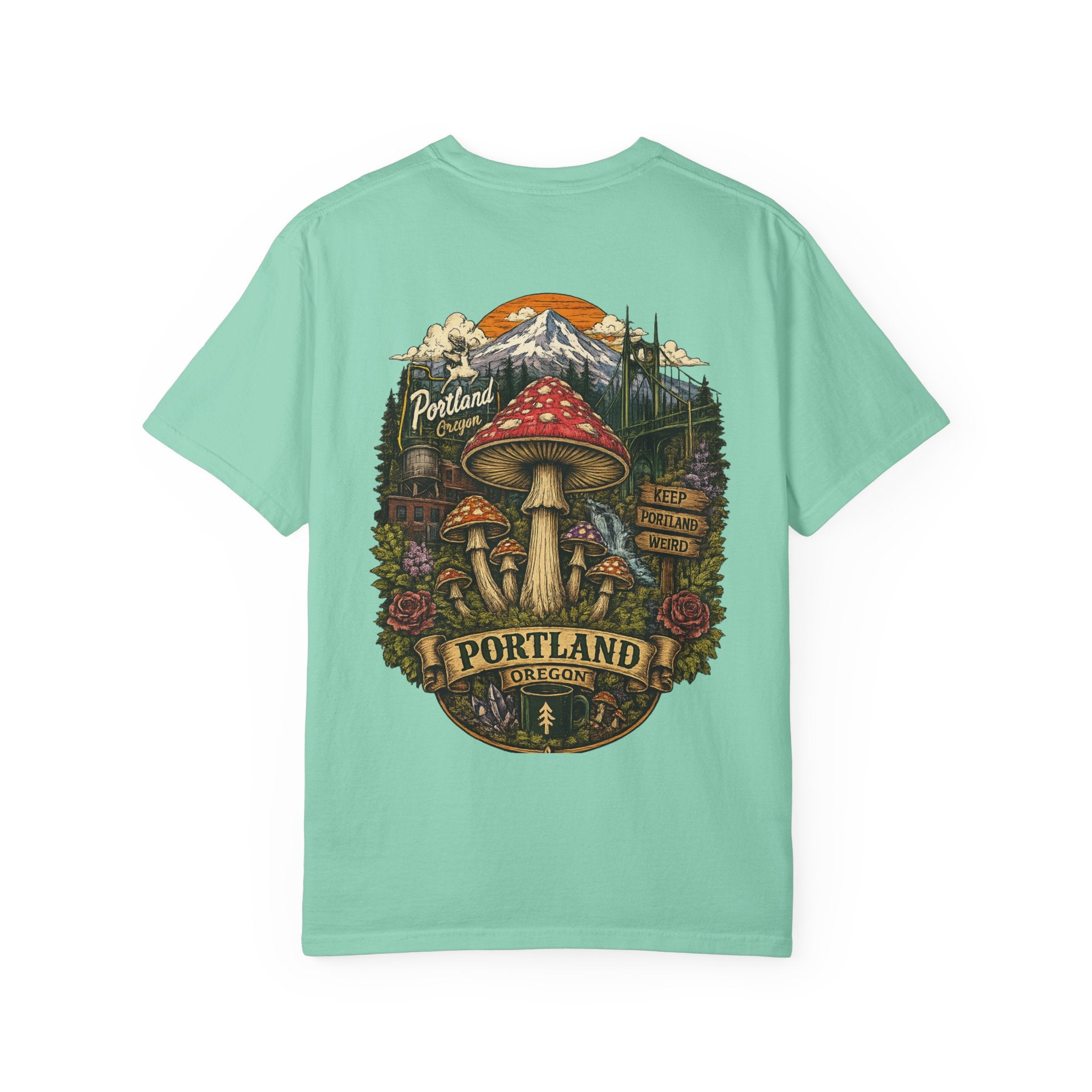 Mushroom Graphic T-Shirt