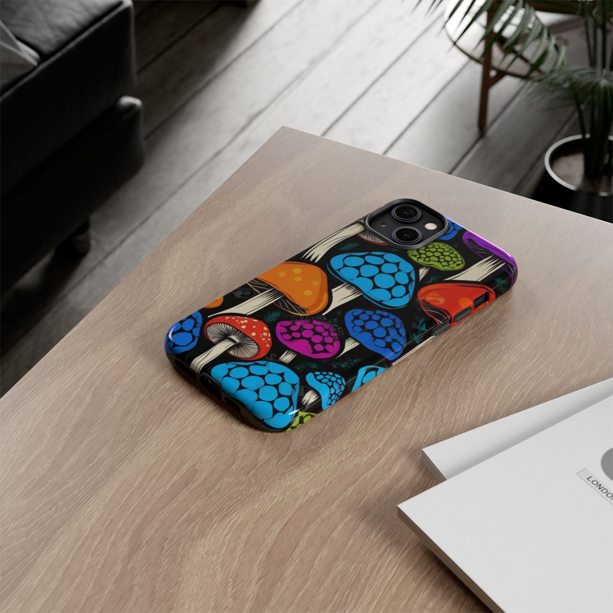 🍄 Shroom Pop iPhone Case – Protect Your Phone in Psychedelic Style 🌈📱