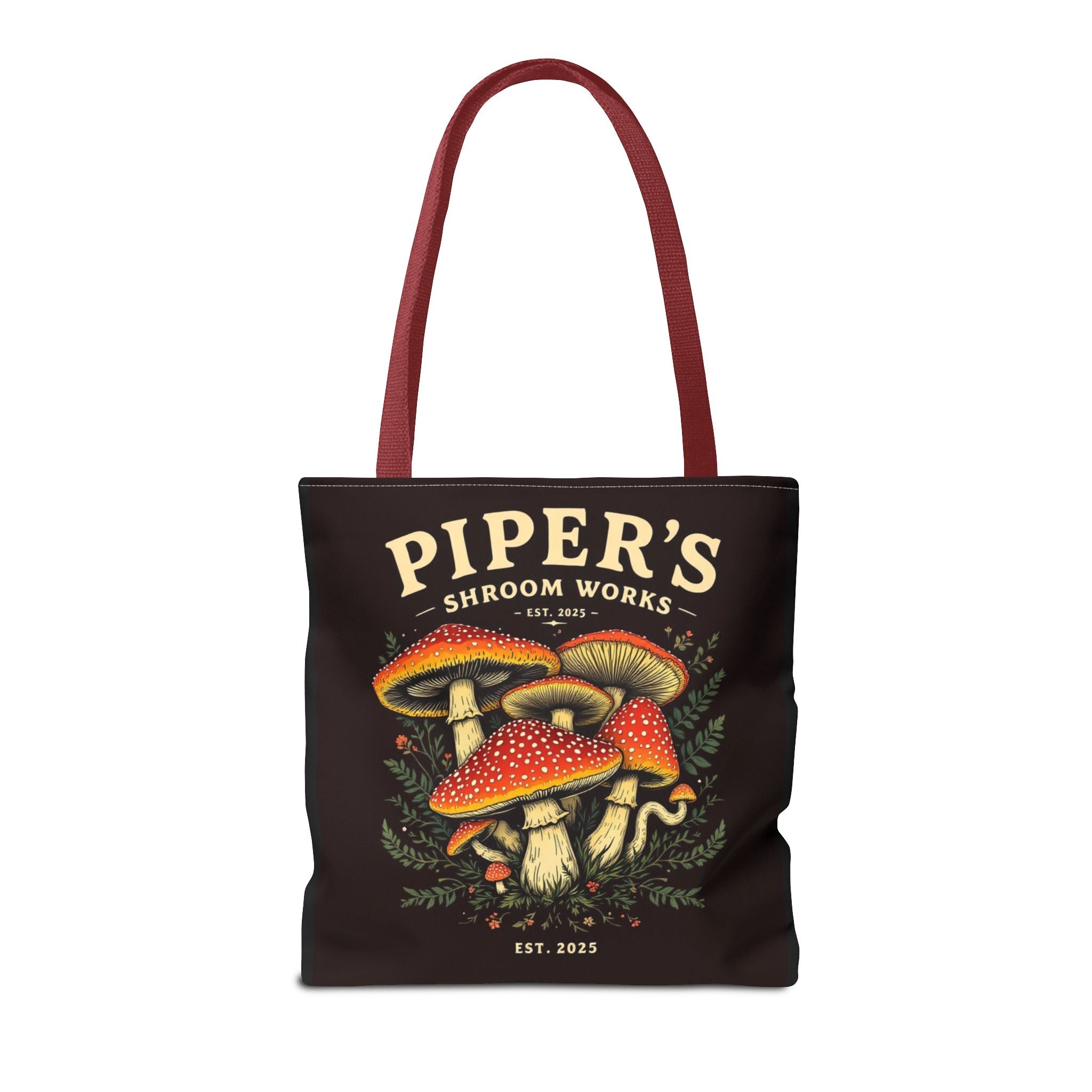 🍄 Piper’s Shroom Works Tote – Where Style Meets the Wild 🌿