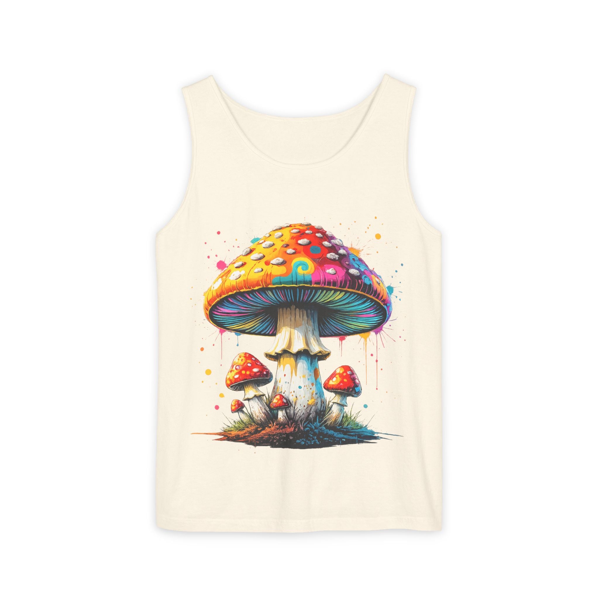 Mushroom Tank Top — Psychedelic & Portland Forest Graphic Tank