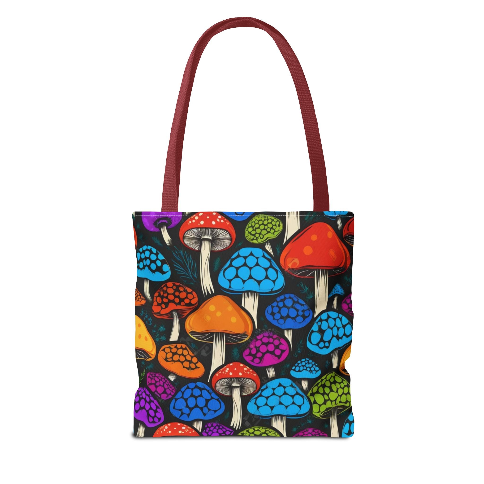 🌈 Color Pop Mushroom Tote – Carry Bold, Live Bright 🍄👜