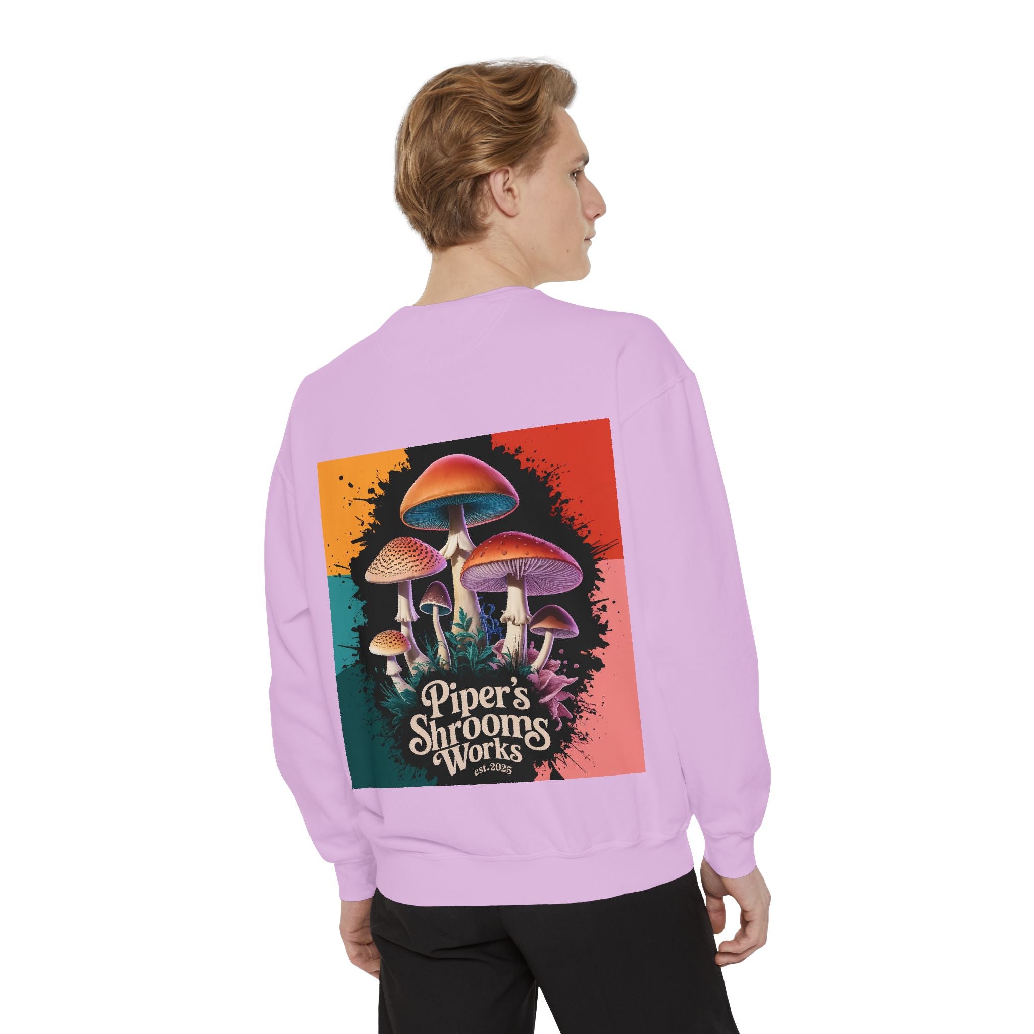 🦁 Lionheart & Shrooms Sweatshirt – Wear the Wild Within 🍄