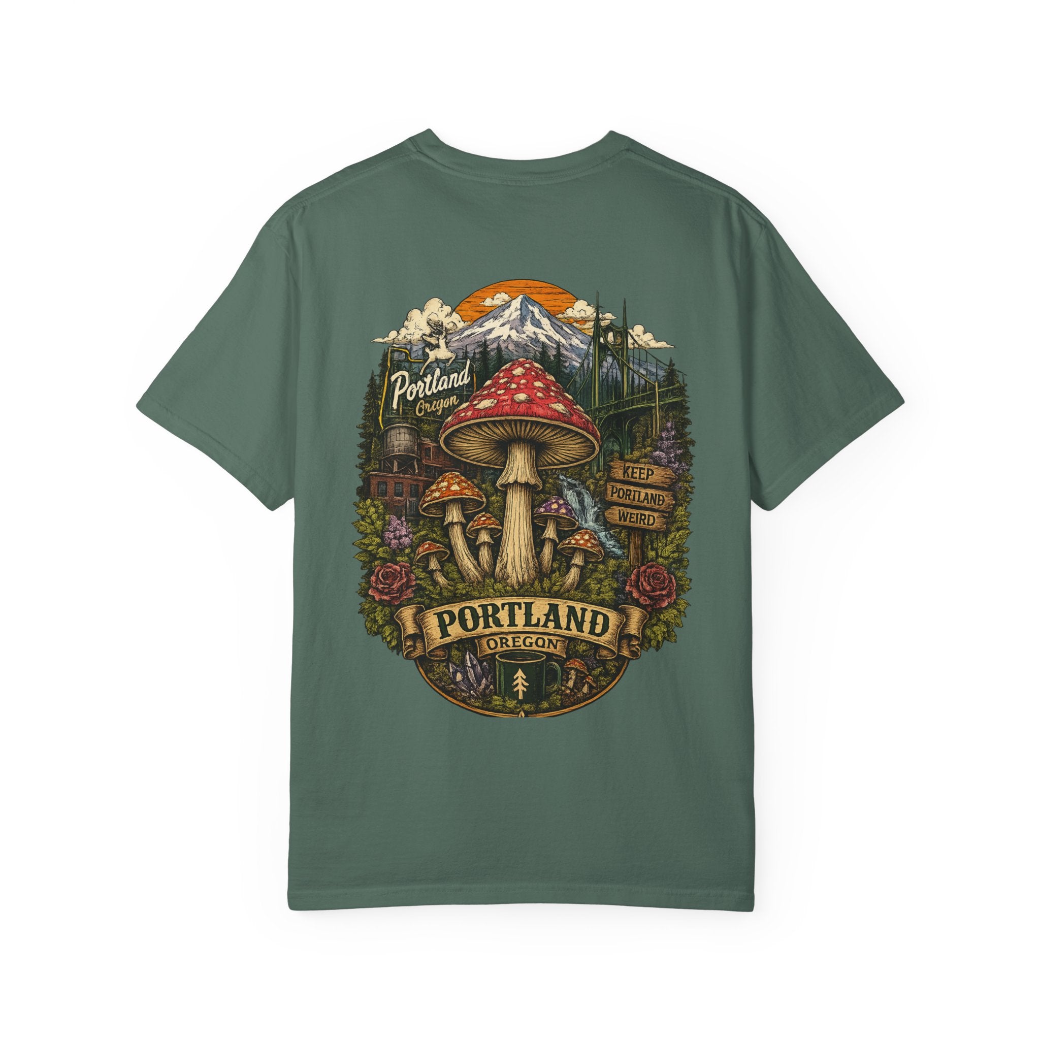 Mushroom Graphic T-Shirt
