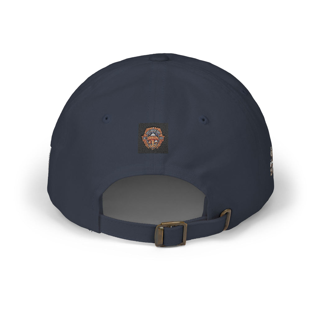 Mushroom Cluster Dad Cap — Psychedelic Nature Embroidered Baseball Hat