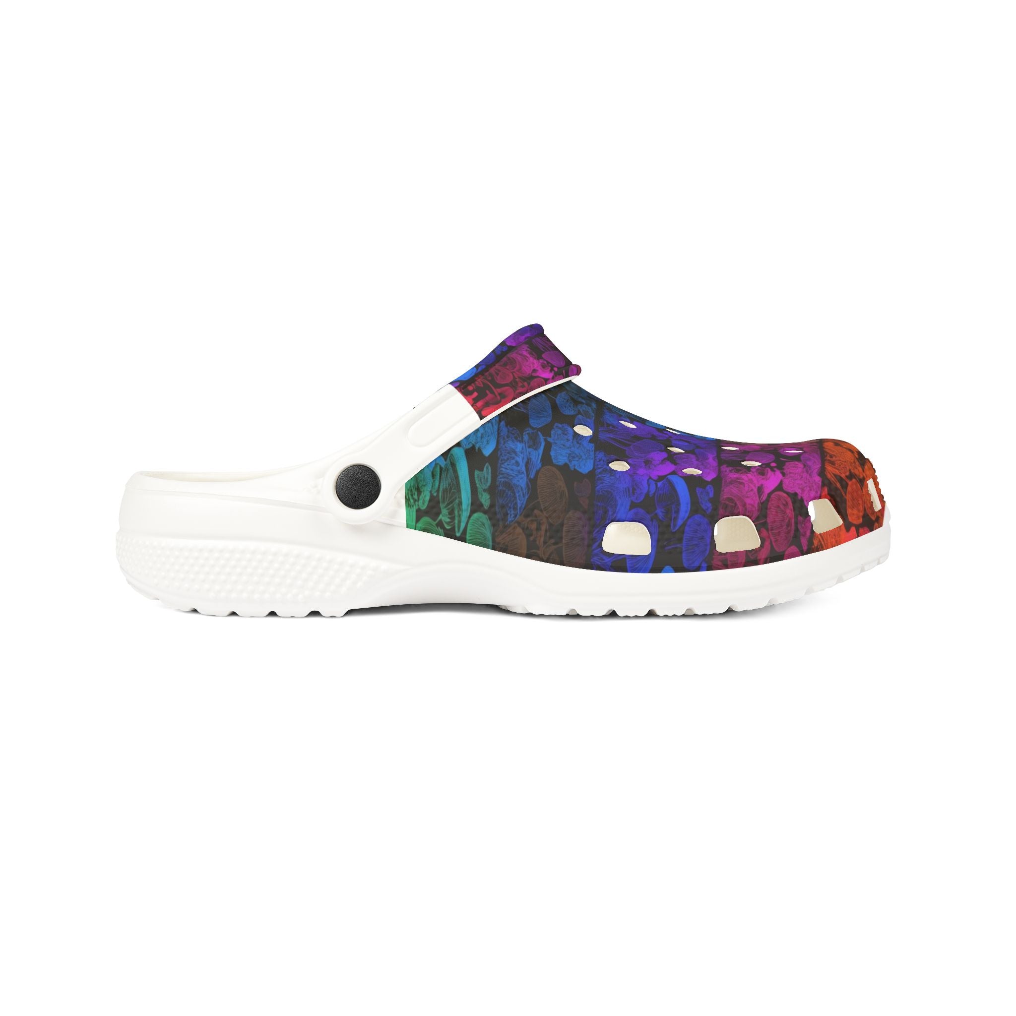 Colorburst Dot EVA Foam Clogs — Lightweight Slip-On Garden Shoes