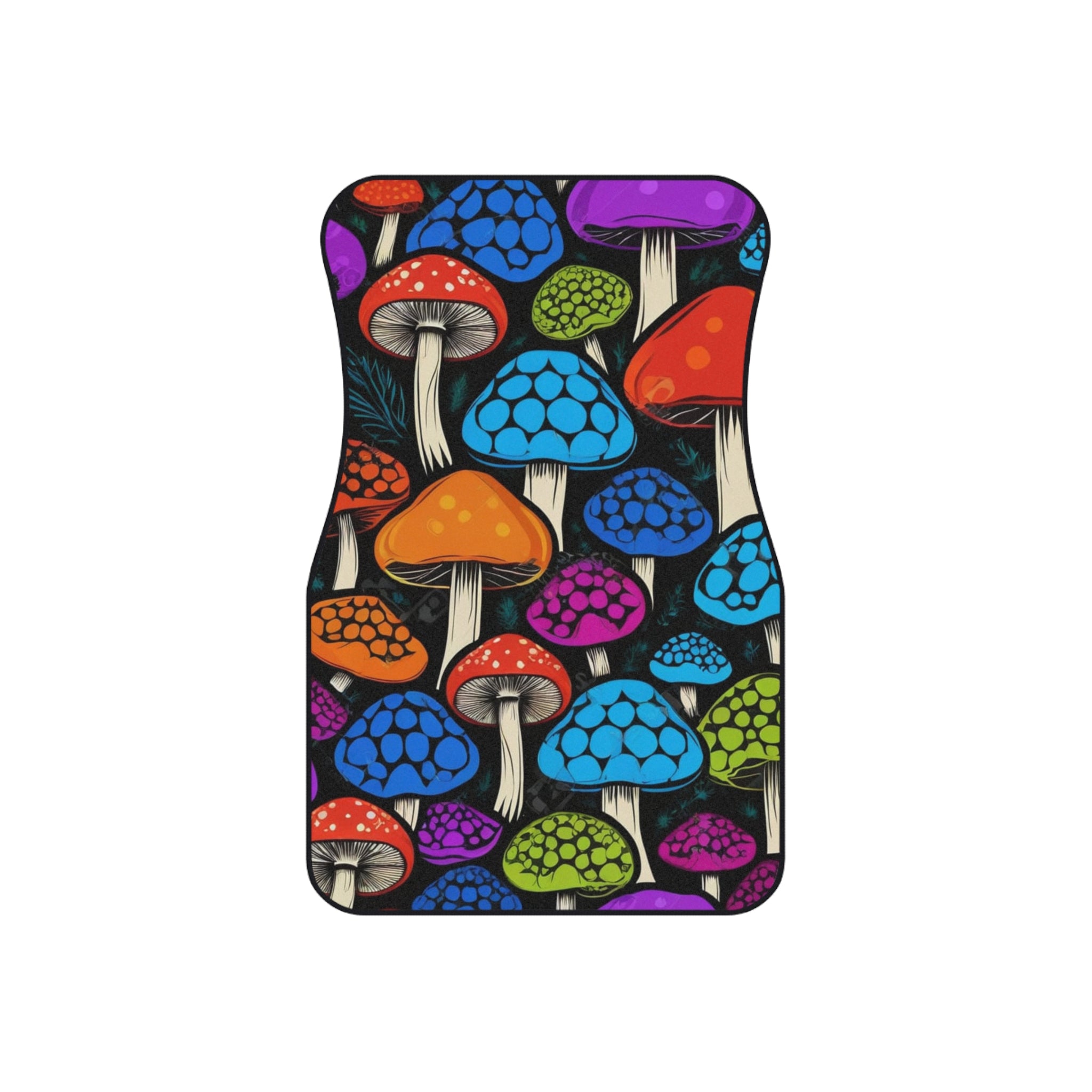 🍄 Funky Fungi Pop Floor Mat Set 🎉🚘 4-piece set🍄