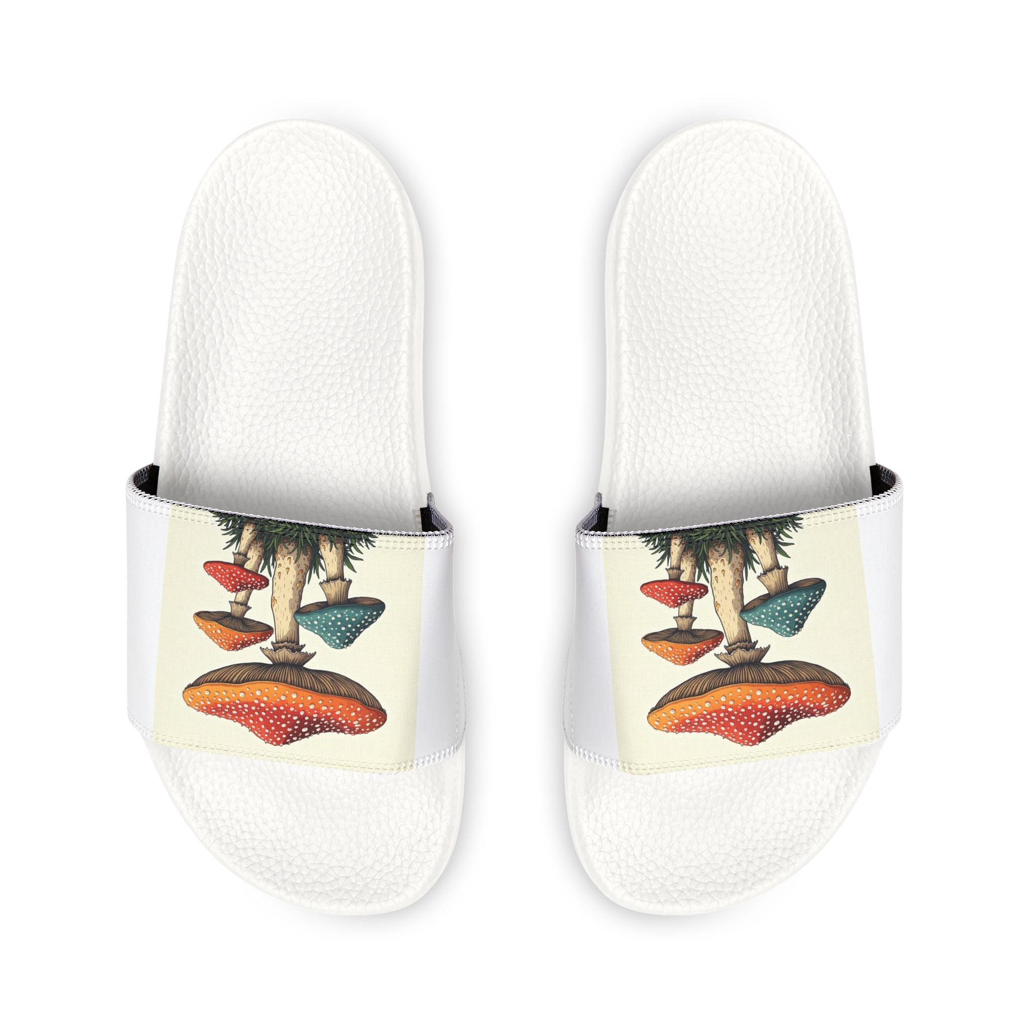 🍄 Enchanted Forest Footsteps – Kids Slide Sandals 🧚‍♂️