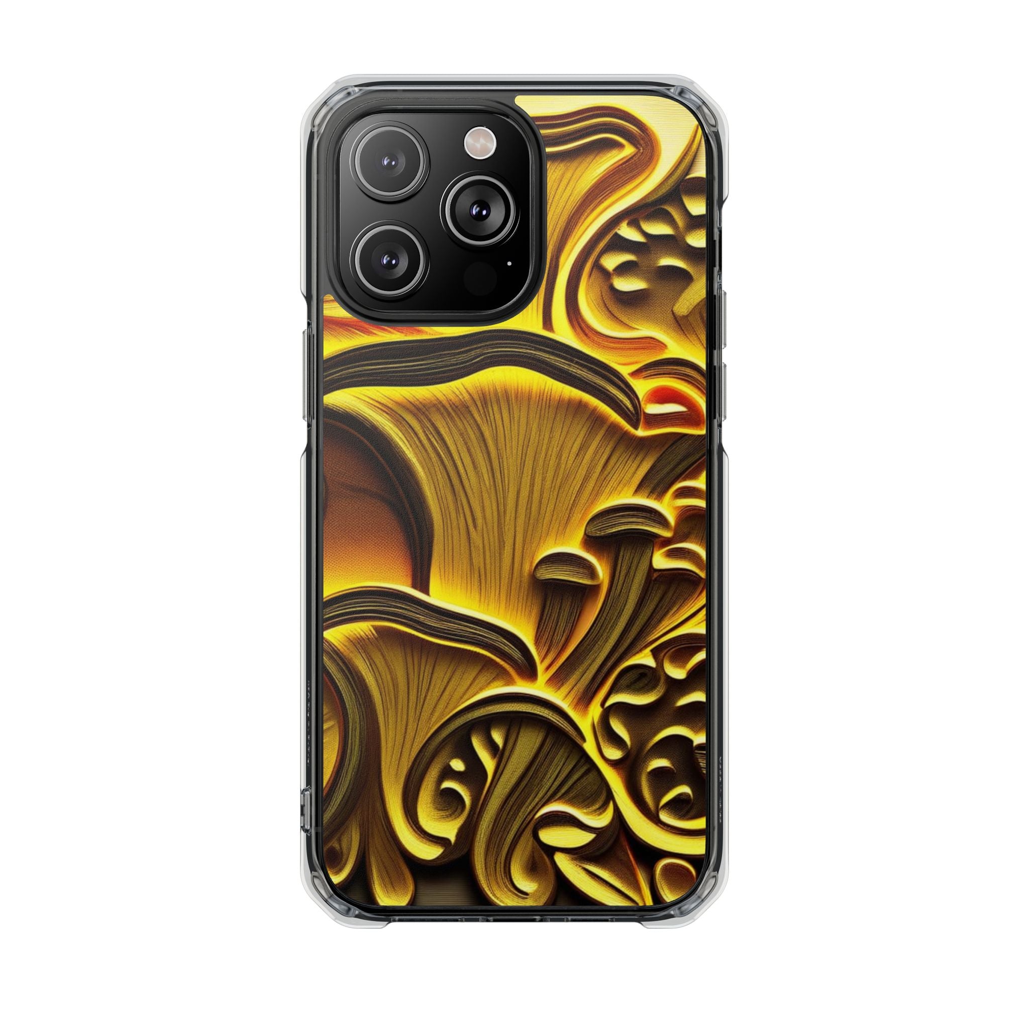 📱Golden Fungi Phone Case – Forest Glow Edition🍄✨📱