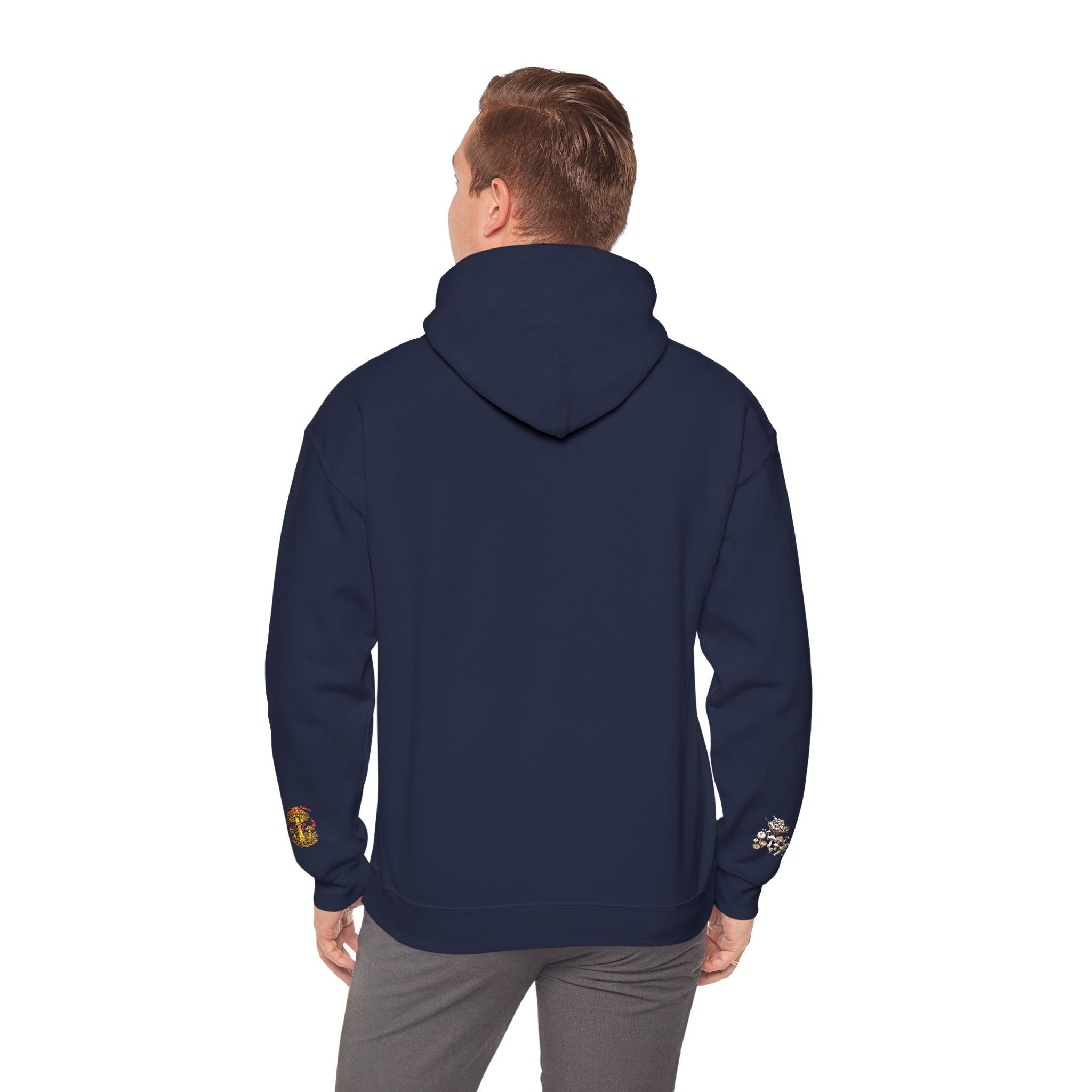 Mushroom Grove Hoodie – Whimsical Autumn Forest Mushroom Sweatshirt