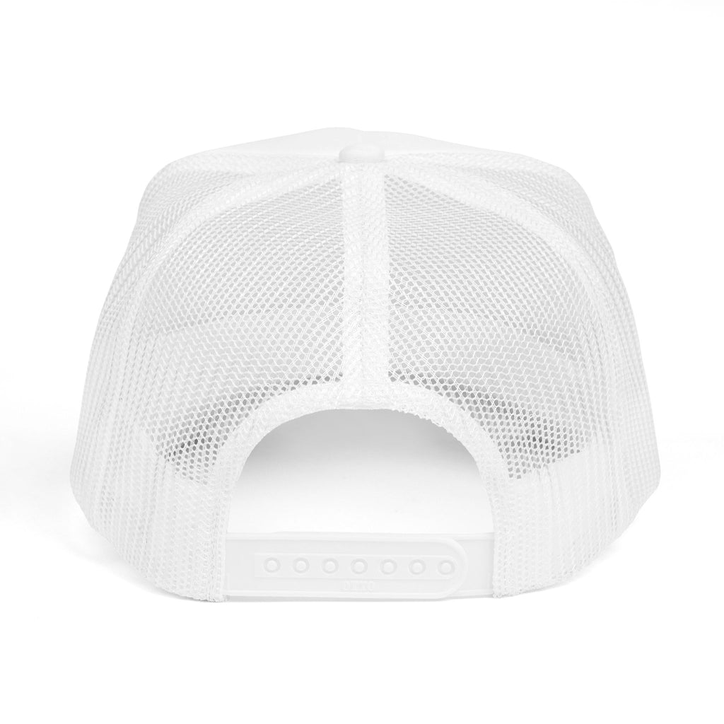 Mushroom Patch Trucker Hat — Vintage Fungi Graphic Foam Cap