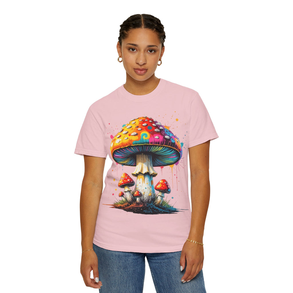 Lake Oswego Mushroom T-Shirt — Vintage Nature & Psychedelic Fungi Design