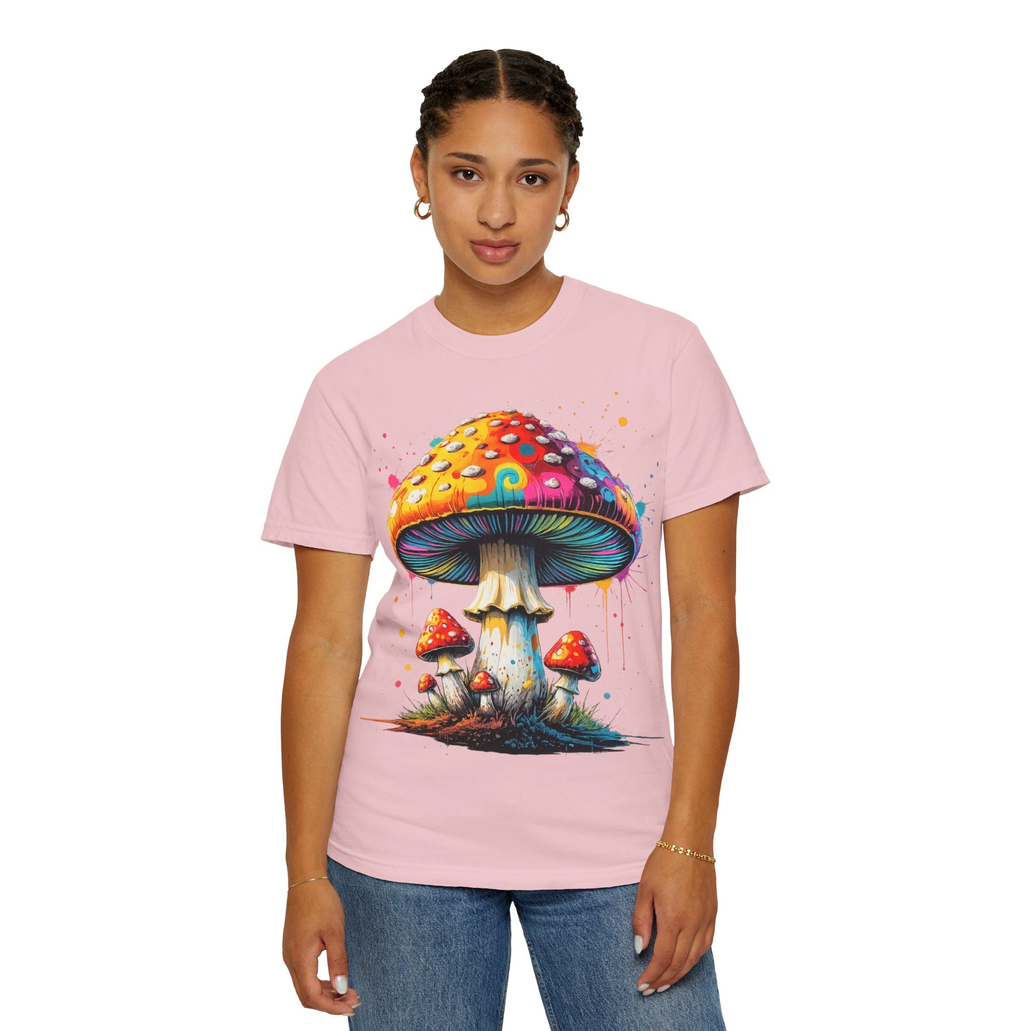 Lake Oswego Mushroom T-Shirt — Vintage Nature & Psychedelic Fungi Design