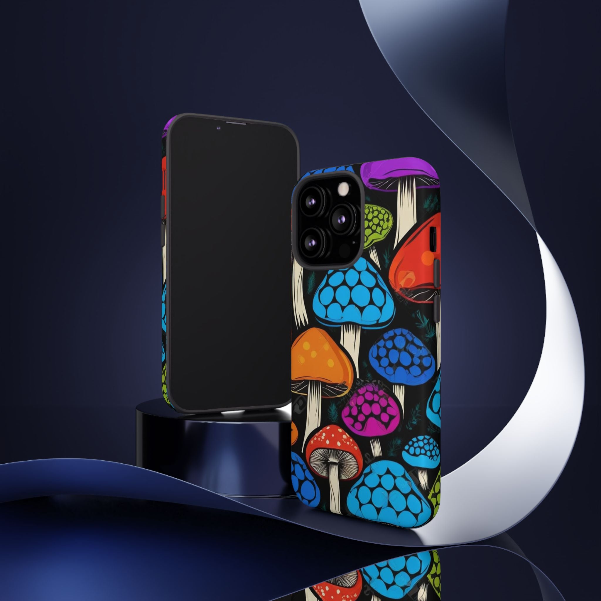 🍄 Shroom Pop iPhone Case – Protect Your Phone in Psychedelic Style 🌈📱