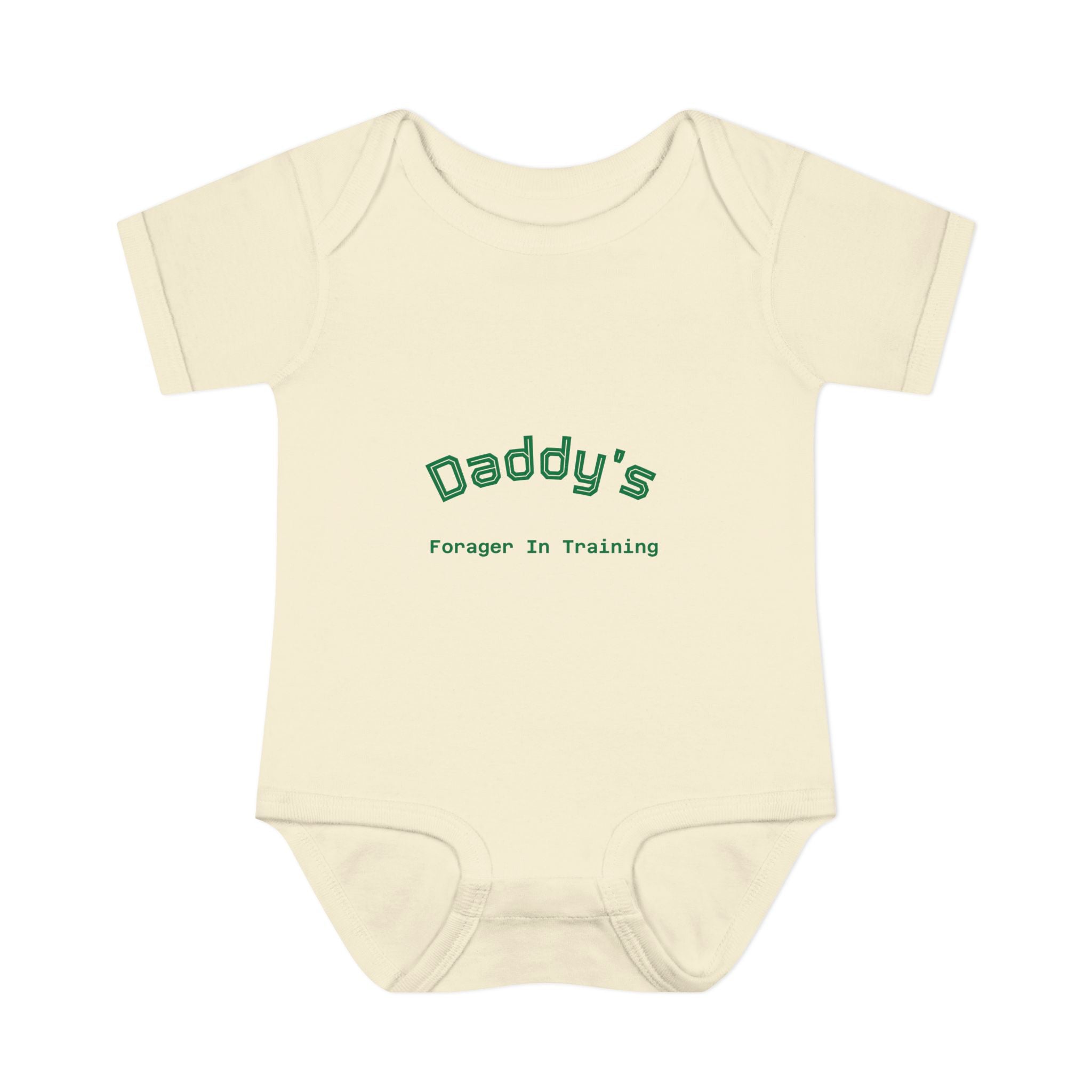 🍄👶 “Forest Friends” Baby Bodysuit One Piece