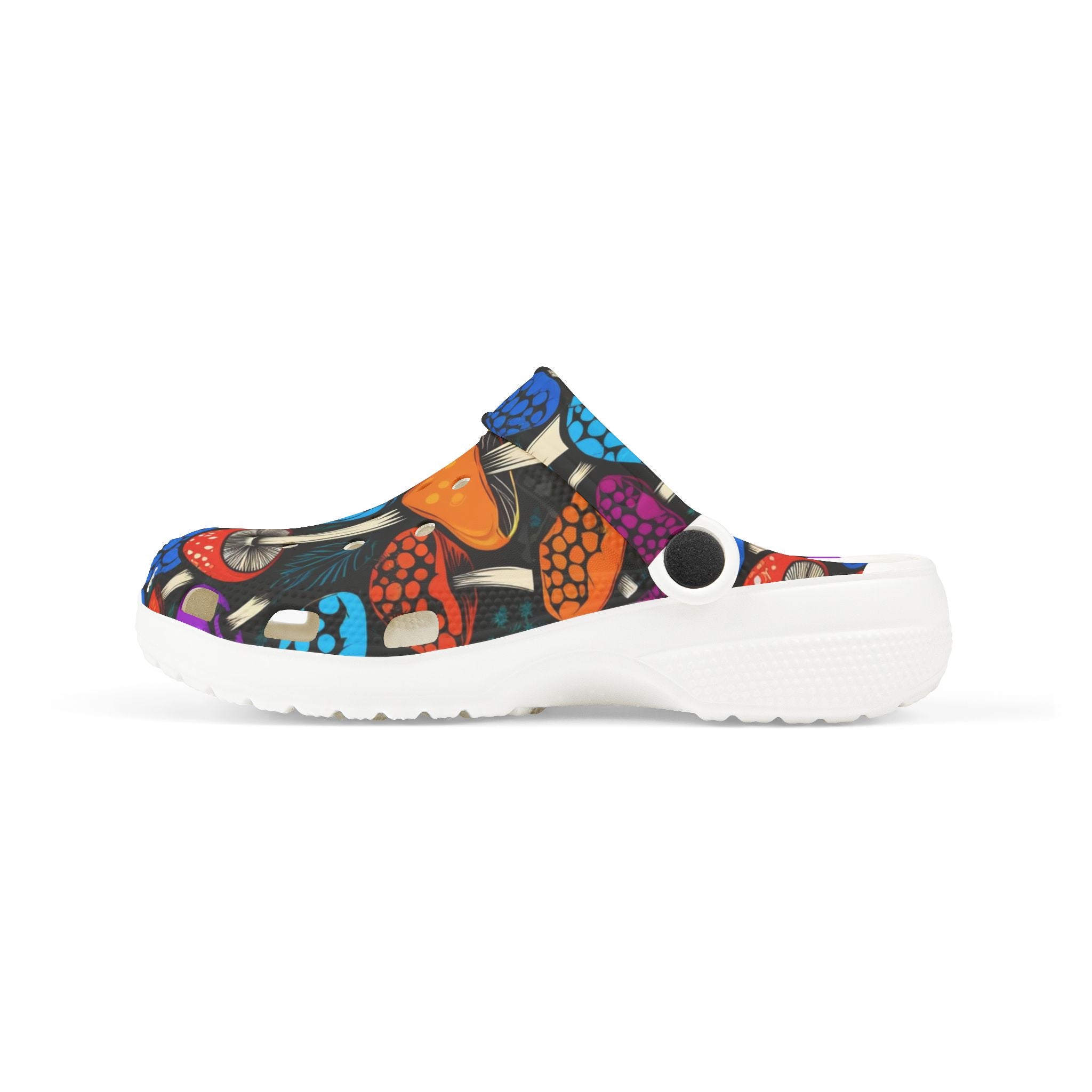 🍄 “Myco-Marchers” Kids’ Clogs 🌈