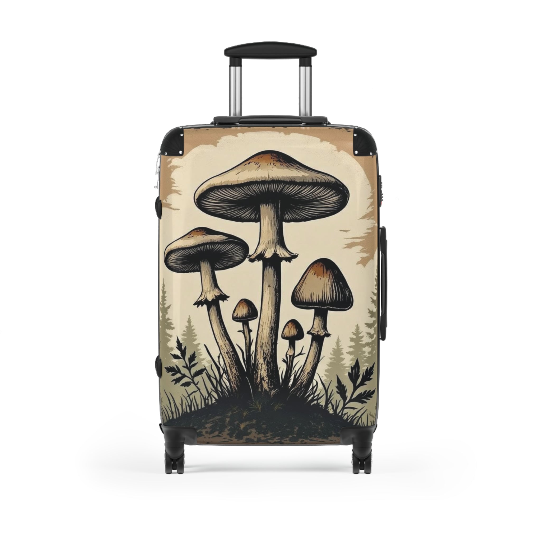 Suitcase: Mushroom Forest Suitcase – Botanical Travel Carry-On