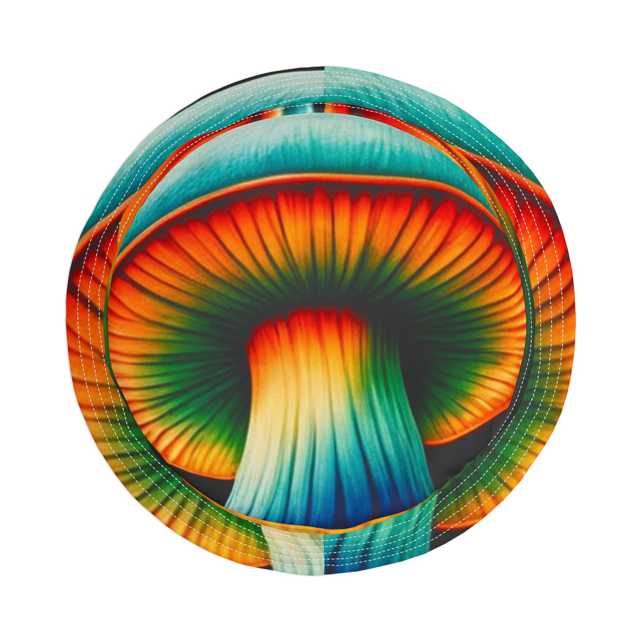 Tie-Dye Color Burst Bucket Hat — Vibrant Festival Sun Hat