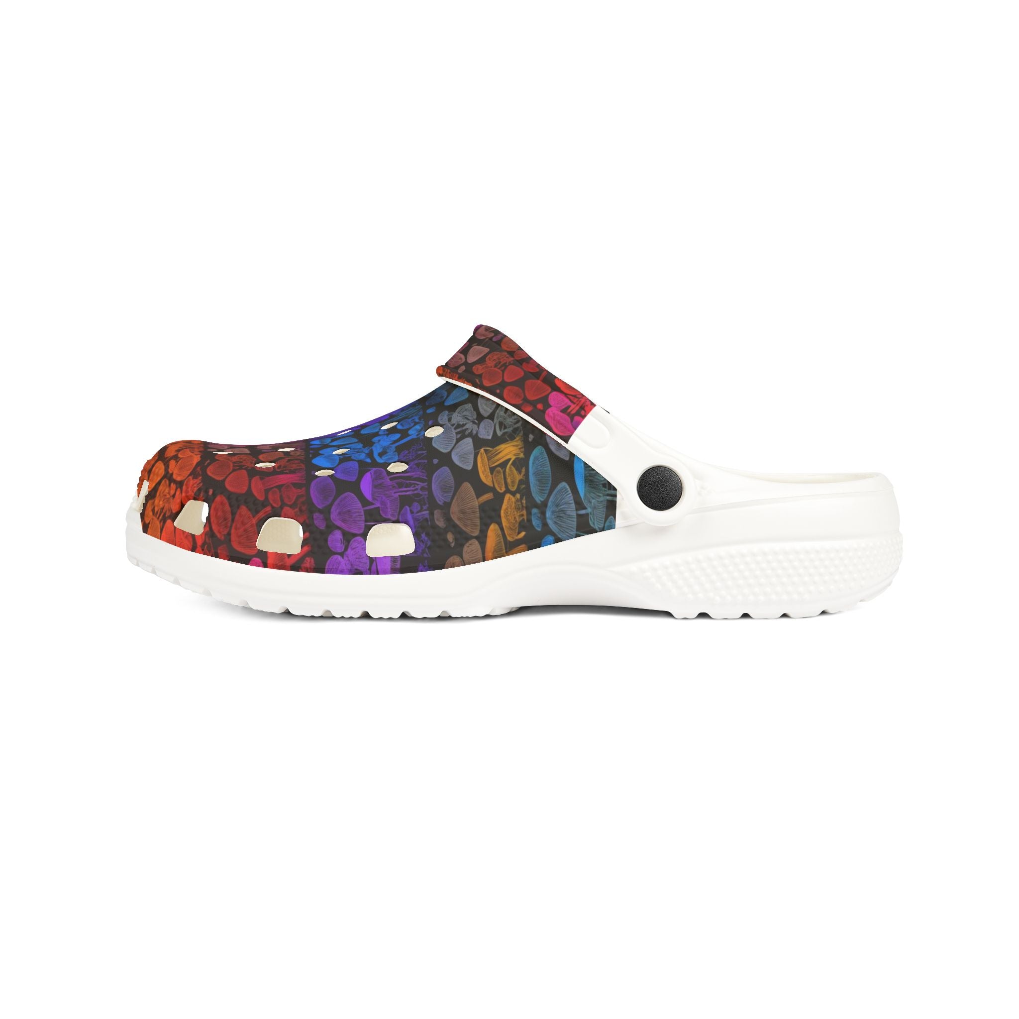 Colorburst Dot EVA Foam Clogs — Lightweight Slip-On Garden Shoes