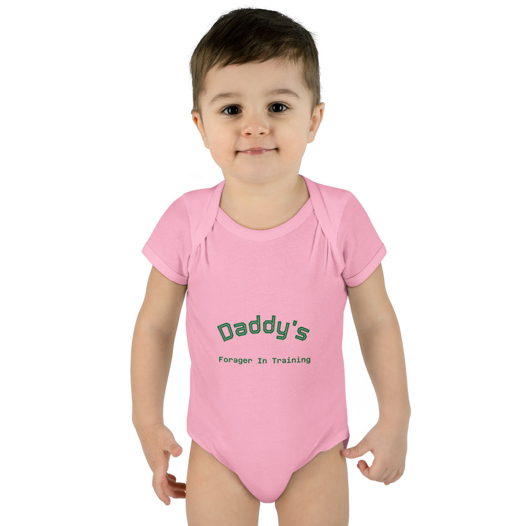 🍄👶 “Forest Friends” Baby Bodysuit One Piece