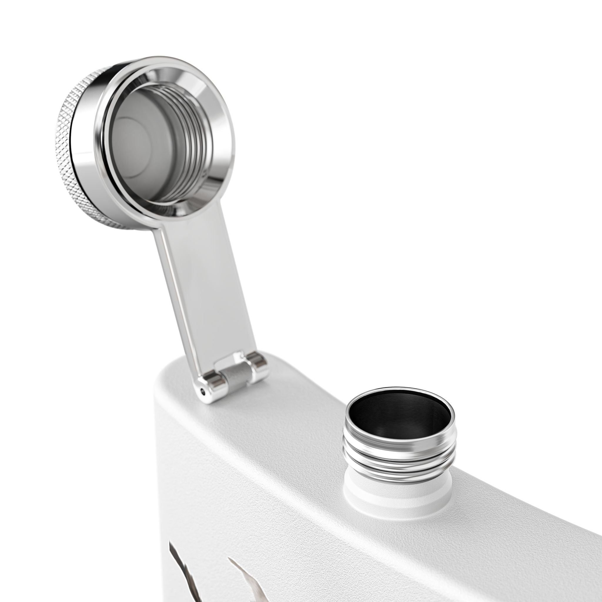 🍄 Hands of the Harvest Flask – Hold the Magic of Nature 🤲 Stainless Steel Flask, 6oz