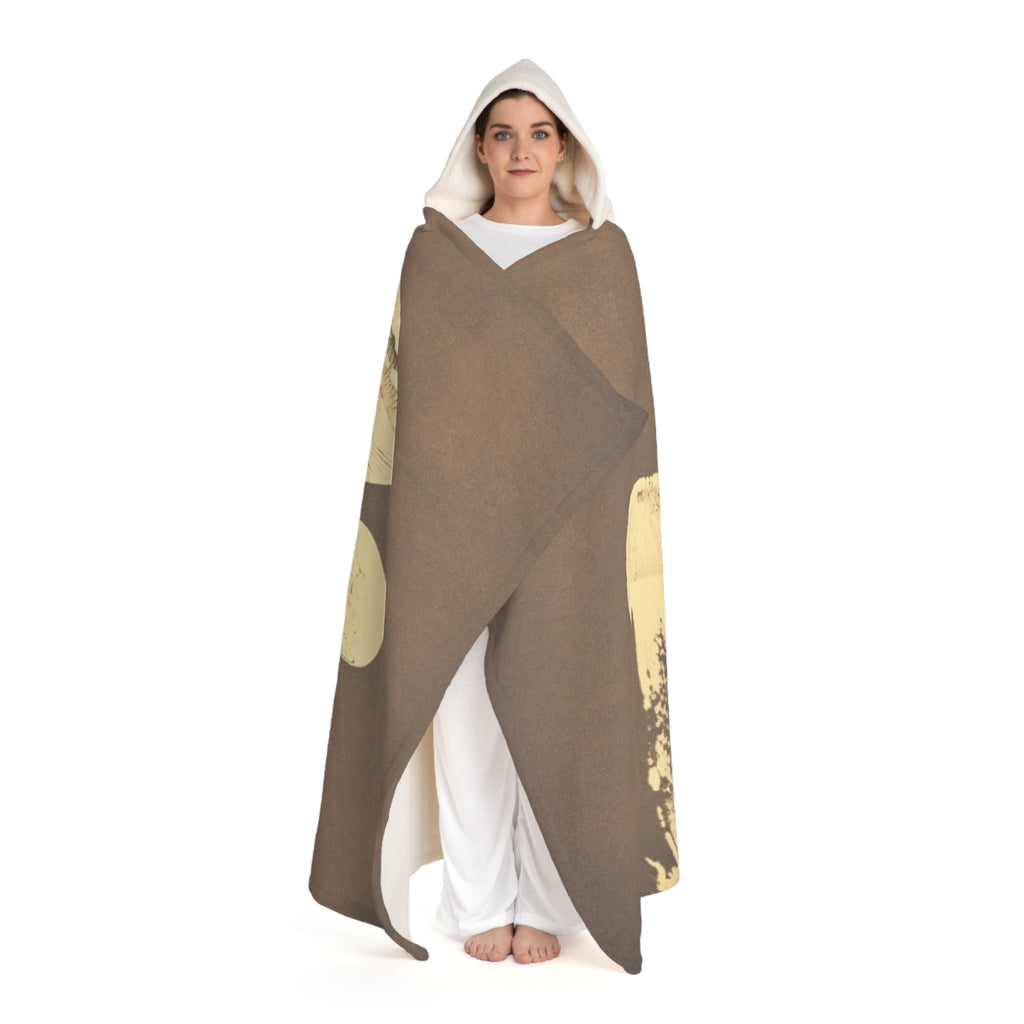 Hooded Sherpa Blanket — Cozy Fleece Hooded Throw Blanket