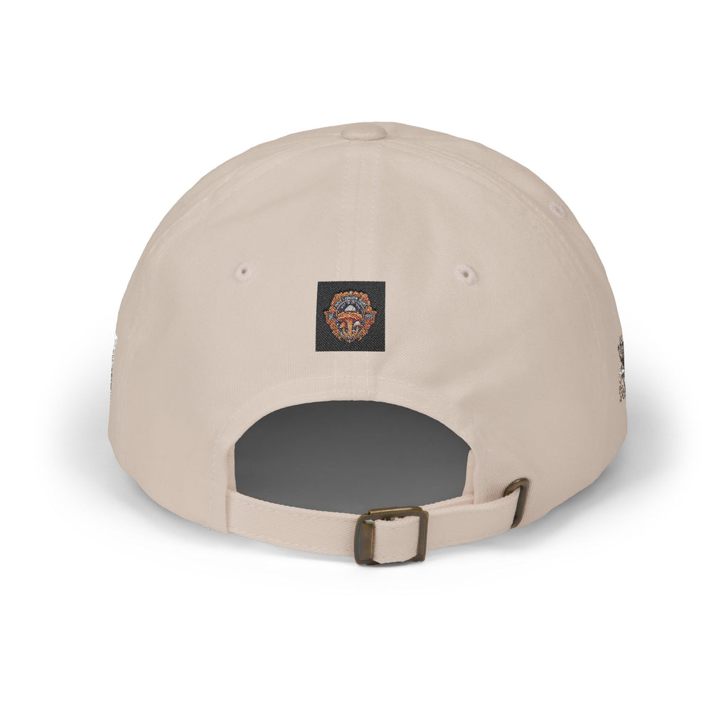 Mushroom Cluster Dad Cap — Psychedelic Nature Embroidered Baseball Hat