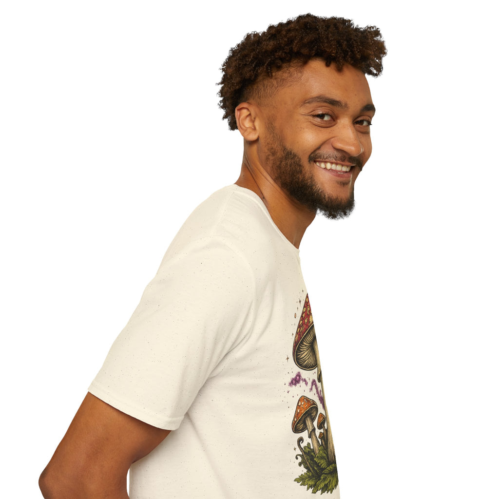 Mushroom Magic T-Shirt — Vintage Red Toadstool Illustration