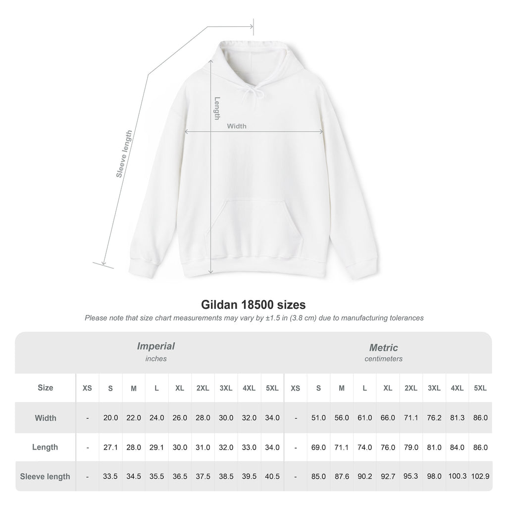 Mushroom Forest Hooded Sweatshirt — Portland Nature Graphic Hoodie