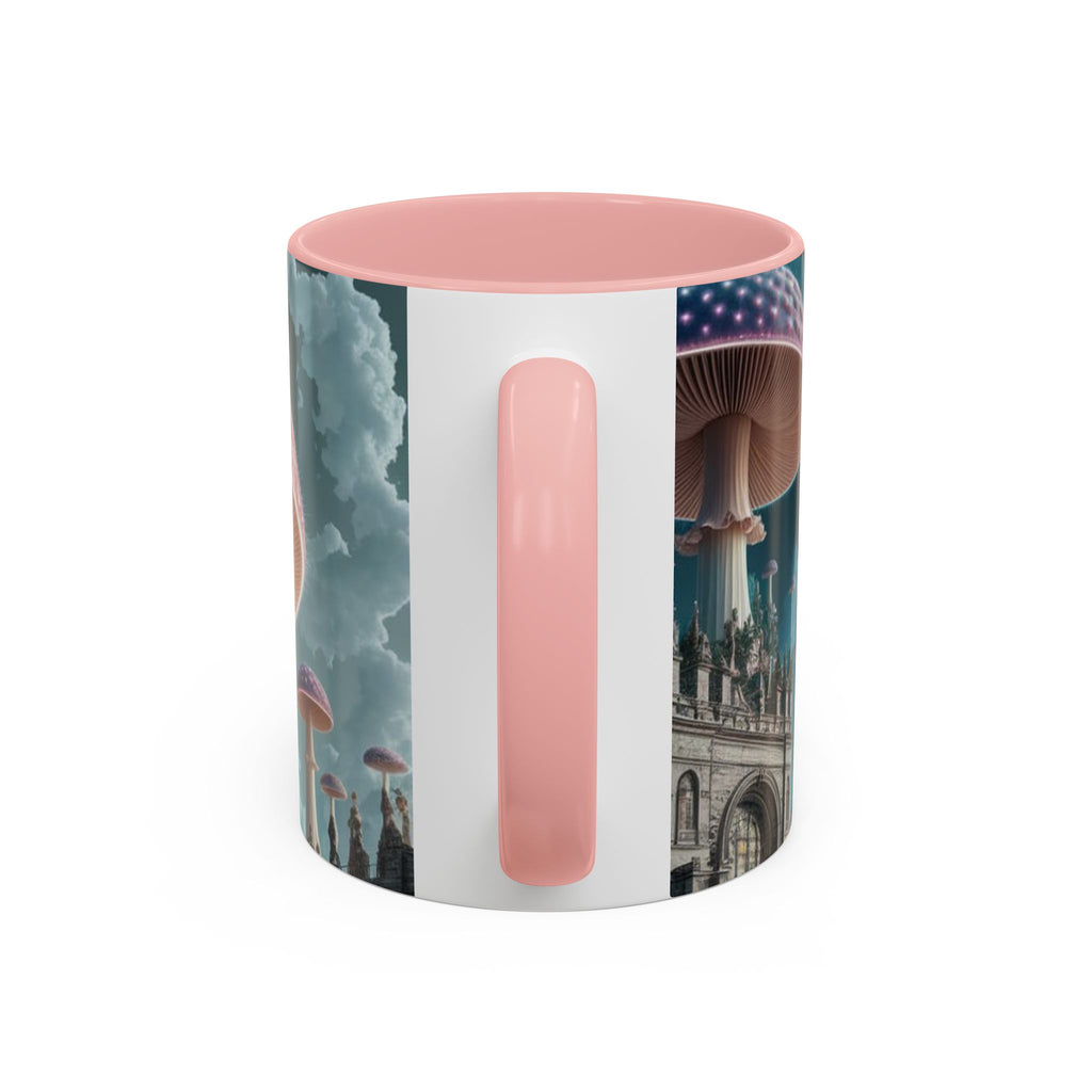 Mug: Mystical Glow Mushroom Coffee Mug — Psychedelic Fantasy Accent Mug