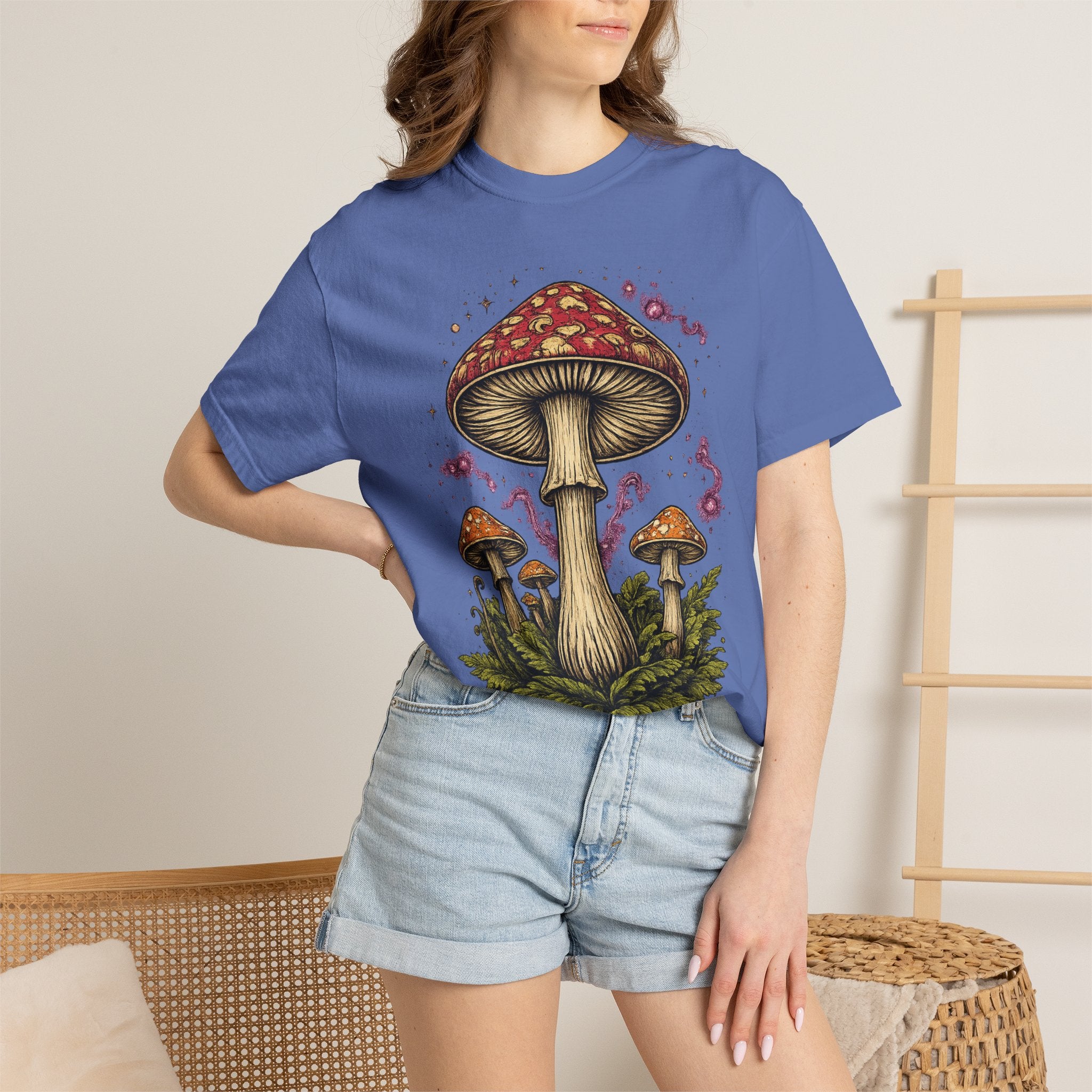 Mushroom Graphic T-Shirt