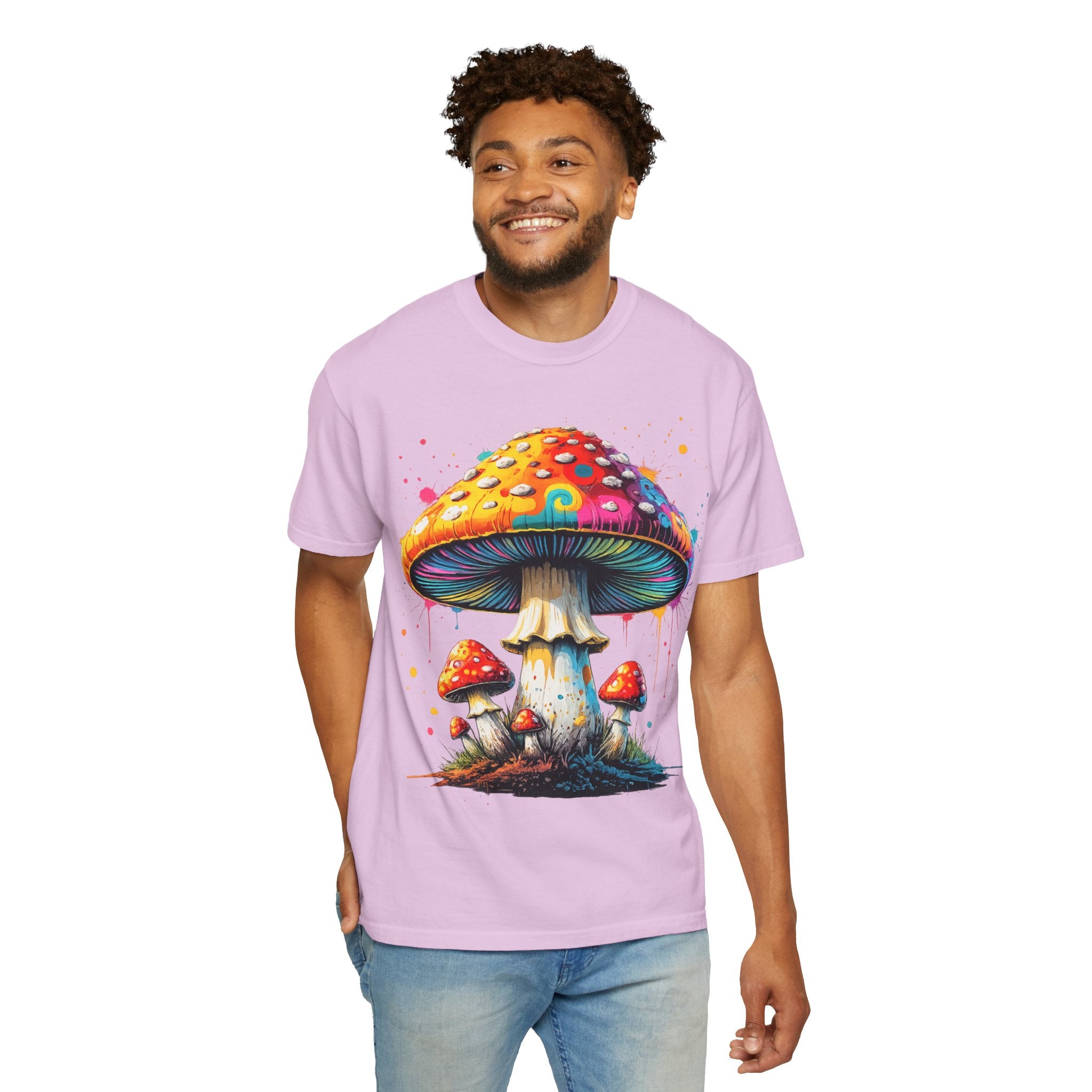 Lake Oswego Mushroom T-Shirt — Vintage Nature & Psychedelic Fungi Design