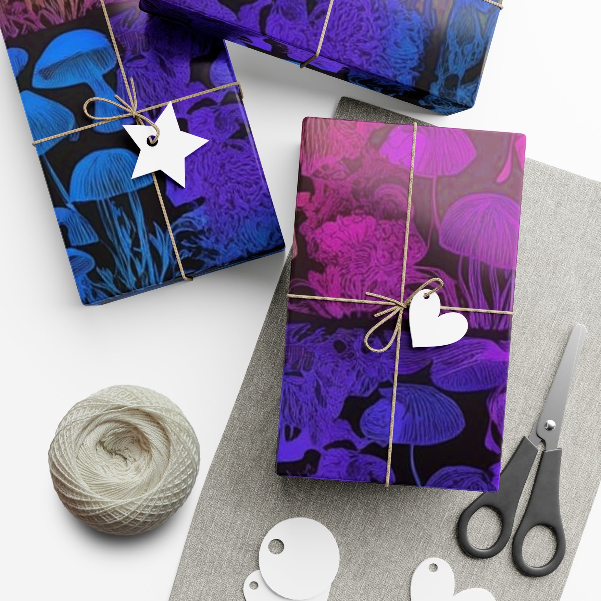 🌈 Myco Spectrum Wrapping Paper Where Color Meets Curiosity Step Into Wonder One Spore At A Time.