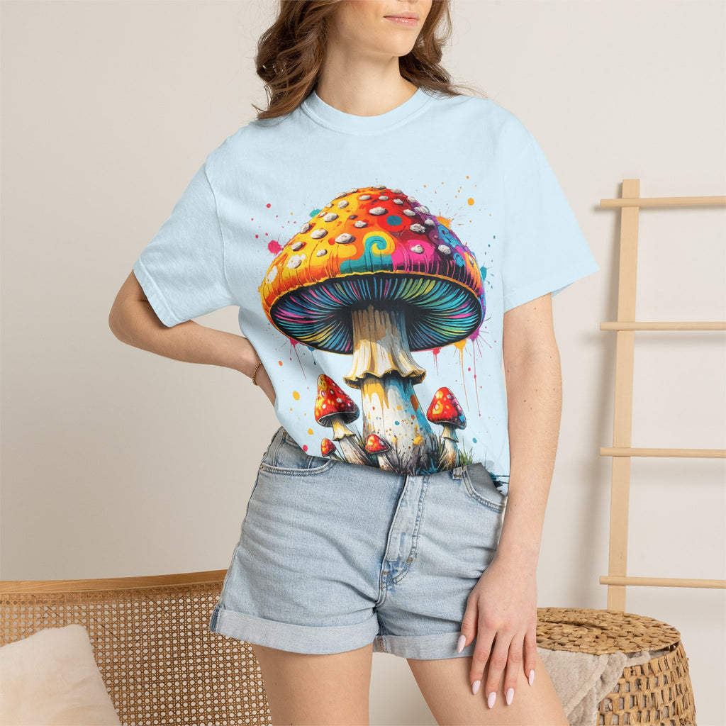 Lake Oswego Mushroom T-Shirt — Vintage Nature & Psychedelic Fungi Design