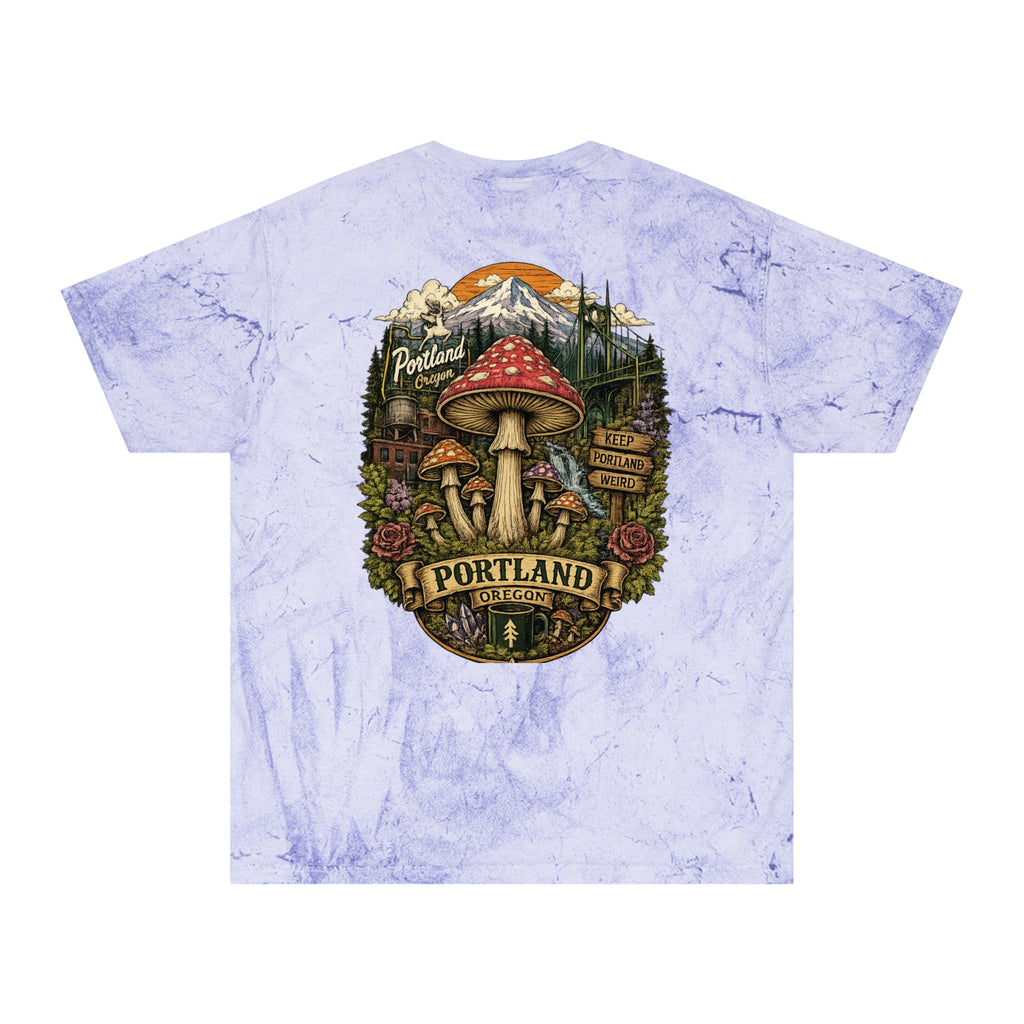 City: Portland Mushroom Adventure T‑Shirt
