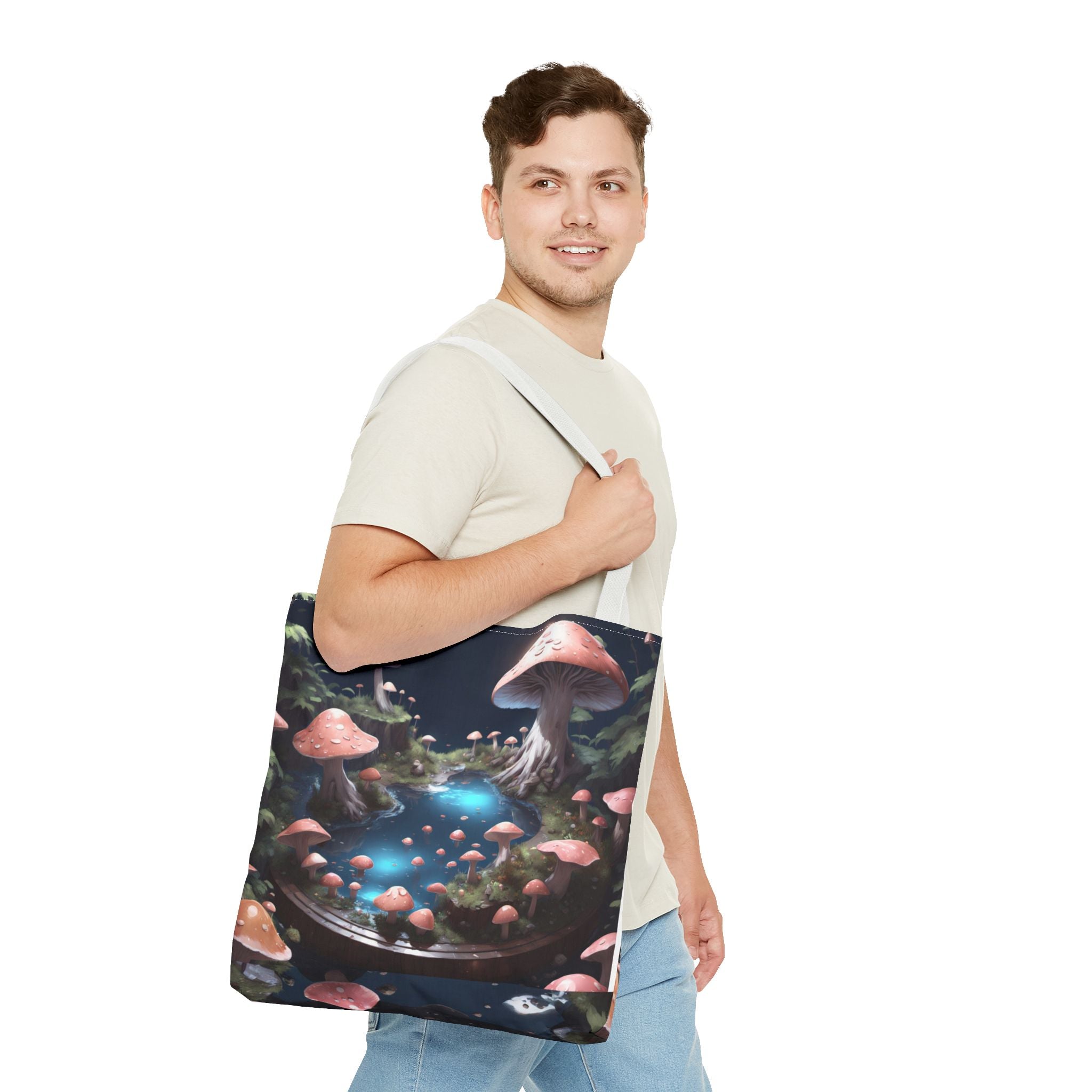✨ Enchanted Grove Tote – Where Imagination Meets Everyday Style 🍄👜
