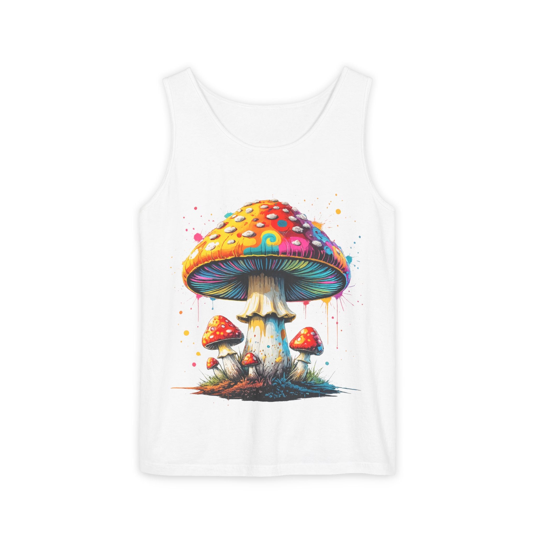 Mushroom Tank Top — Psychedelic & Portland Forest Graphic Tank