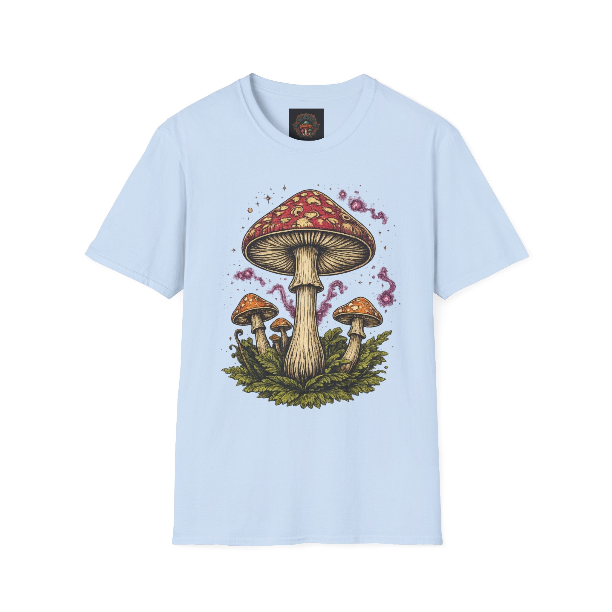 Mushroom Magic T-Shirt — Vintage Red Toadstool Illustration