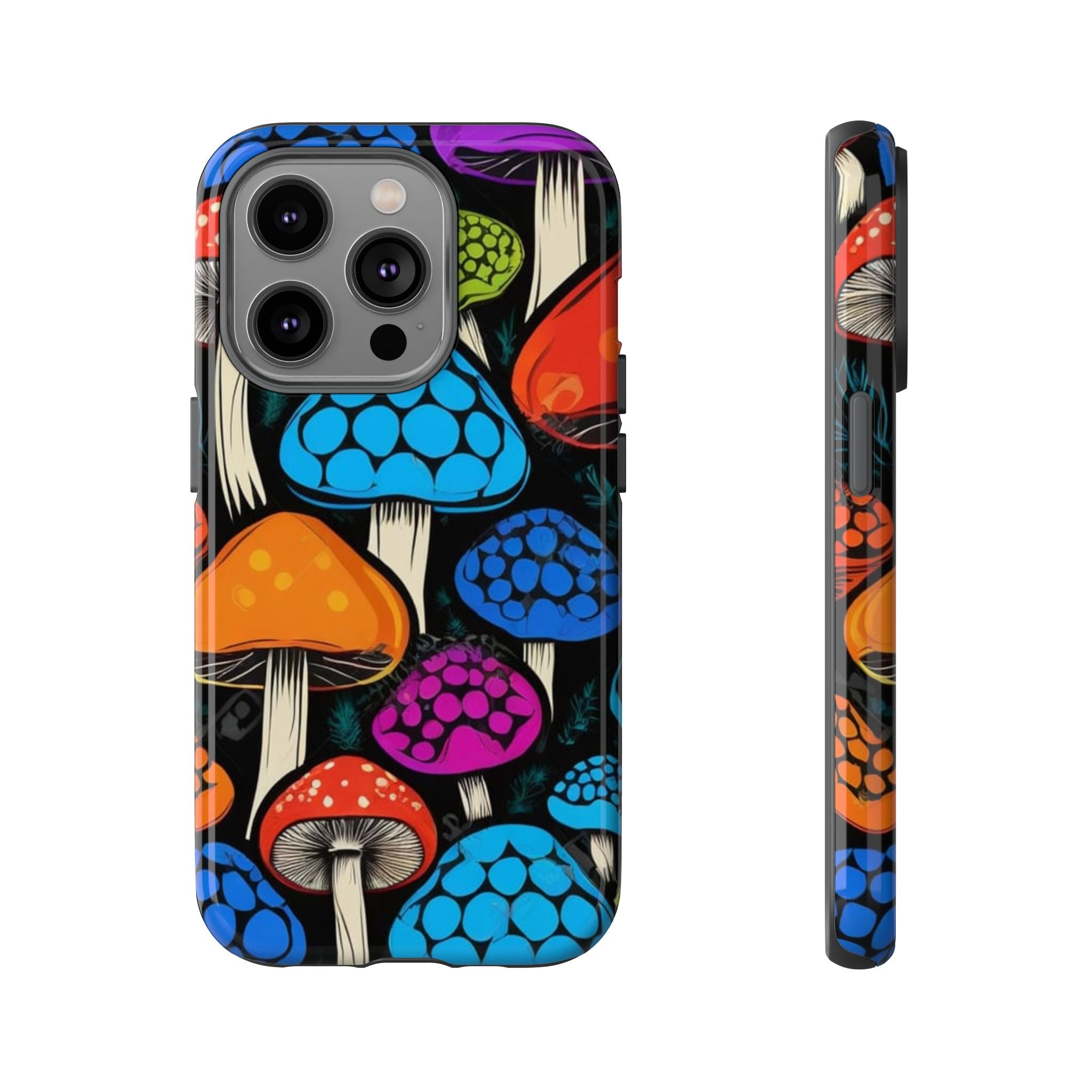 🍄 Shroom Pop iPhone Case – Protect Your Phone in Psychedelic Style 🌈📱