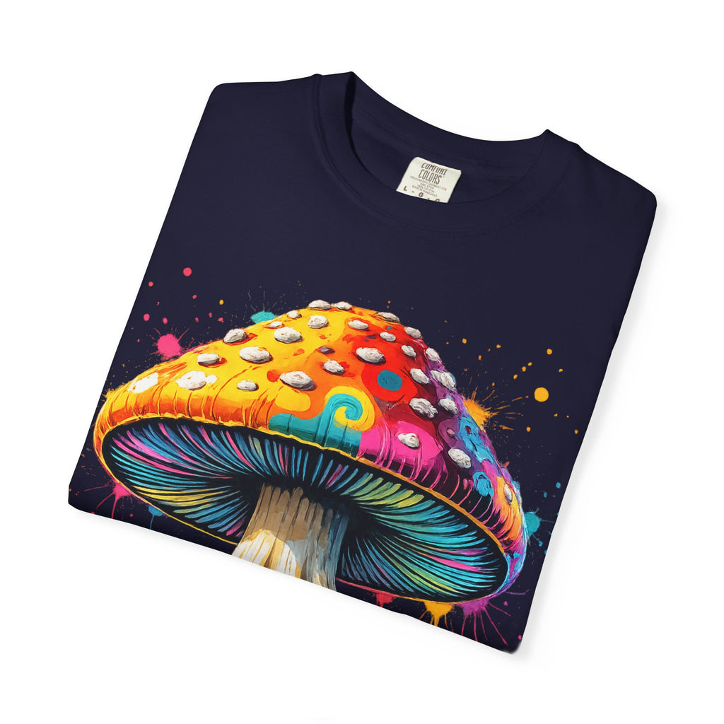 Lake Oswego Mushroom T-Shirt — Vintage Nature & Psychedelic Fungi Design