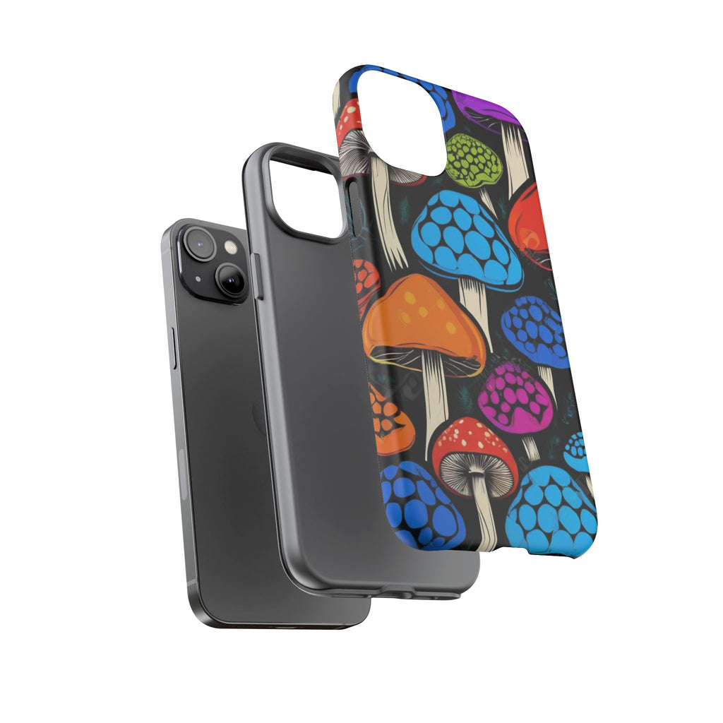 🍄 Shroom Pop iPhone Case – Protect Your Phone in Psychedelic Style 🌈📱