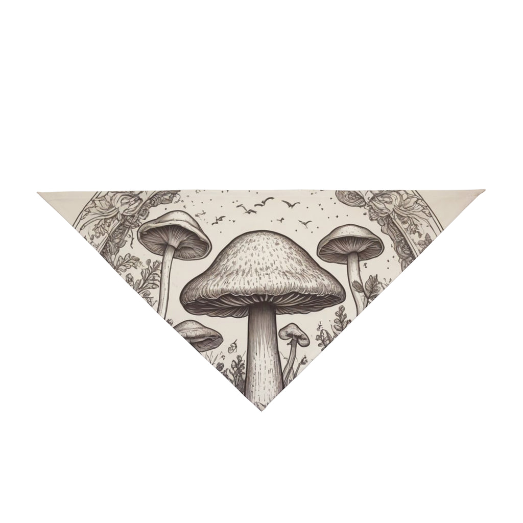 🍄 "Whispers of the Wild" Mushroom Bandana – Earthy. Elegant. Enchanted.  Wrap yourself in ancient woodland magic with the Whispers of the Wild bandana.