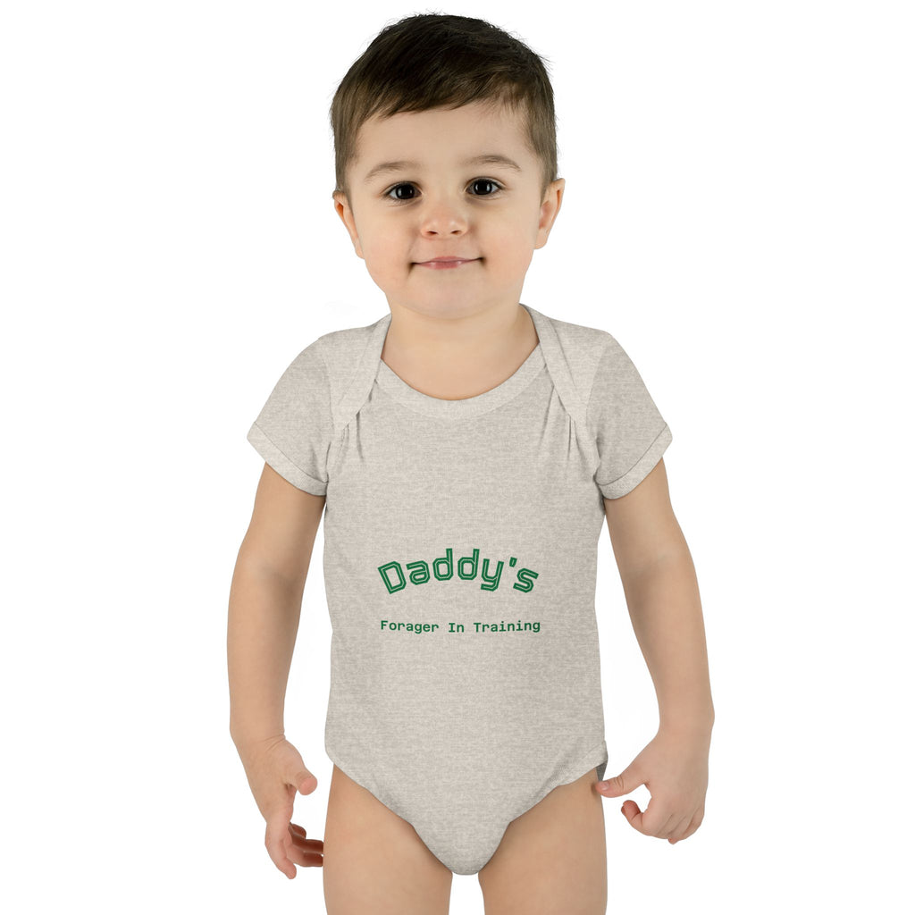 🍄👶 “Forest Friends” Baby Bodysuit One Piece