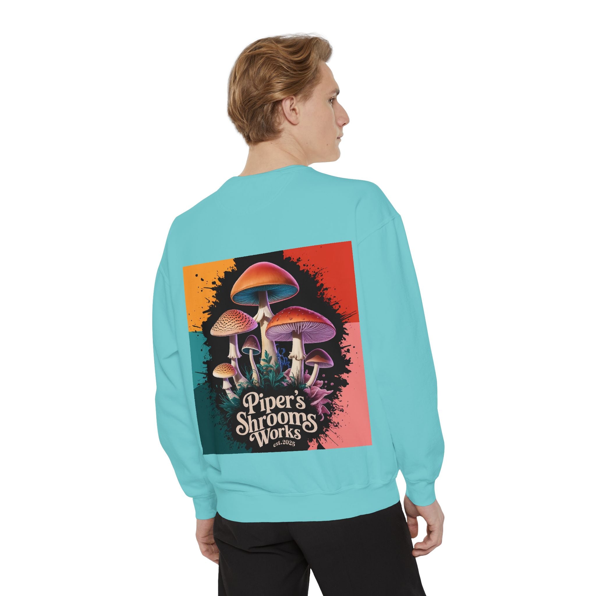 🦁 Lionheart & Shrooms Sweatshirt – Wear the Wild Within 🍄