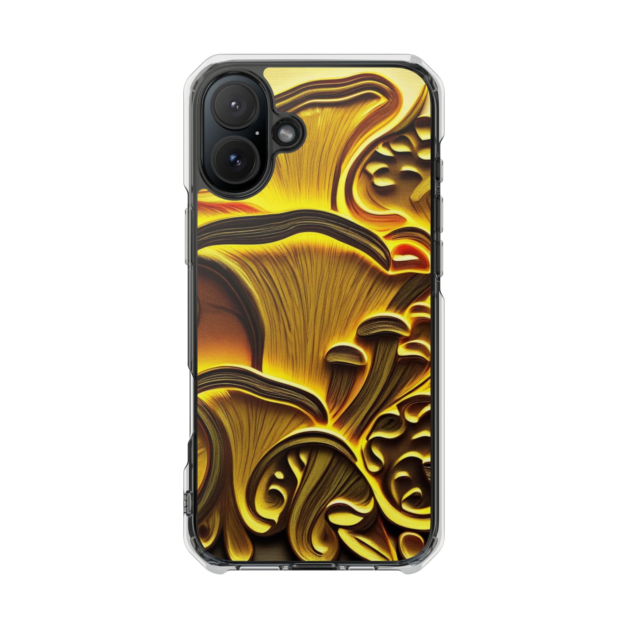📱Golden Fungi Phone Case – Forest Glow Edition🍄✨📱
