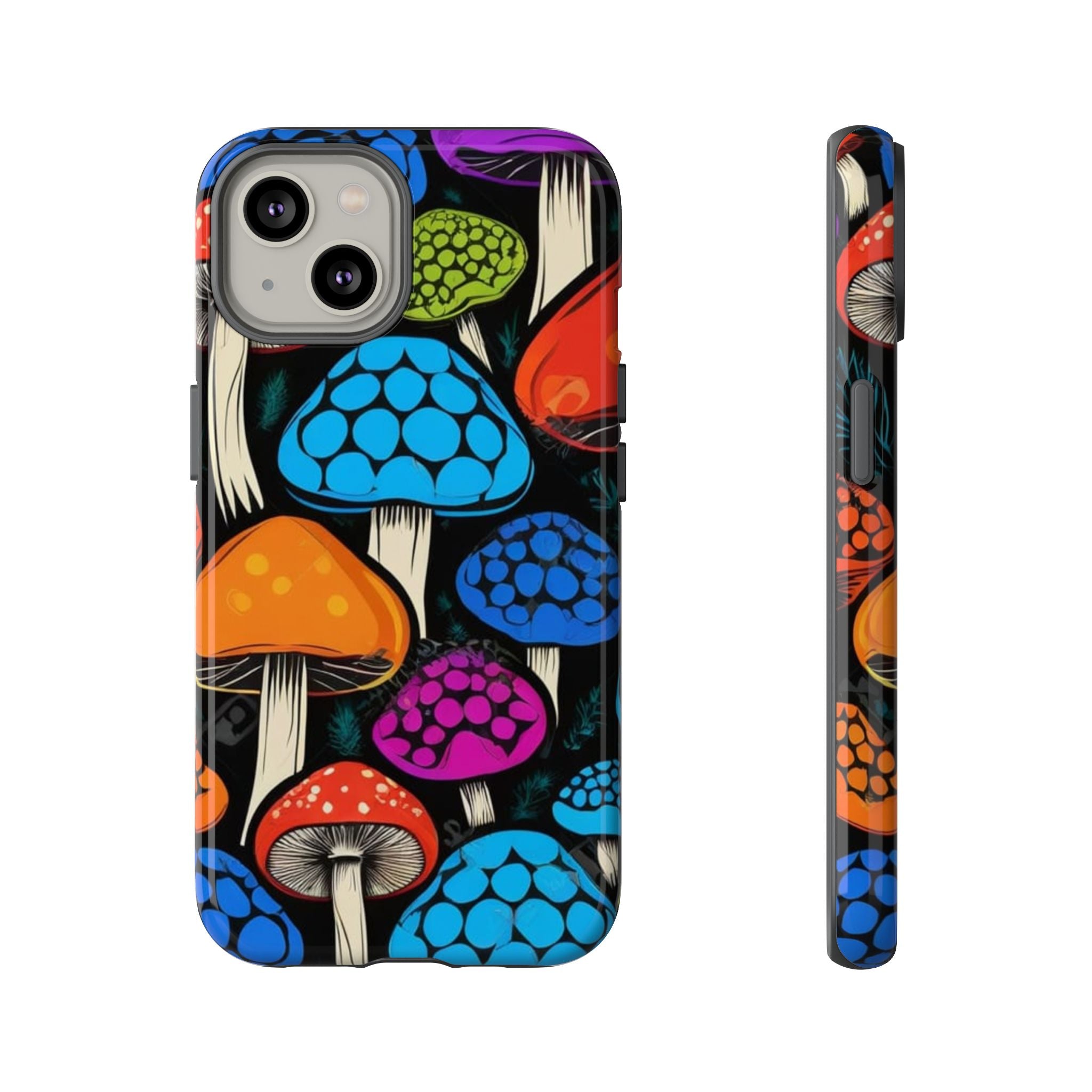🍄 Shroom Pop iPhone Case – Protect Your Phone in Psychedelic Style 🌈📱