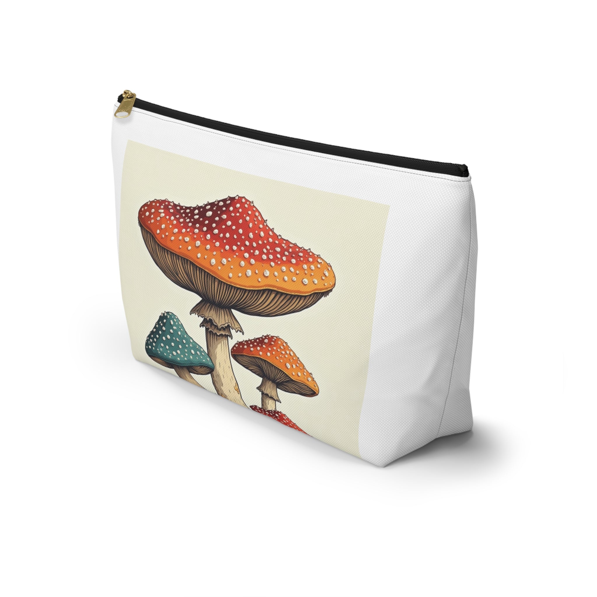 🍄 "Fungi Finds" Zipper Pouch – Carry the Magic with You  Because your essentials deserve a home that's just as enchanting.