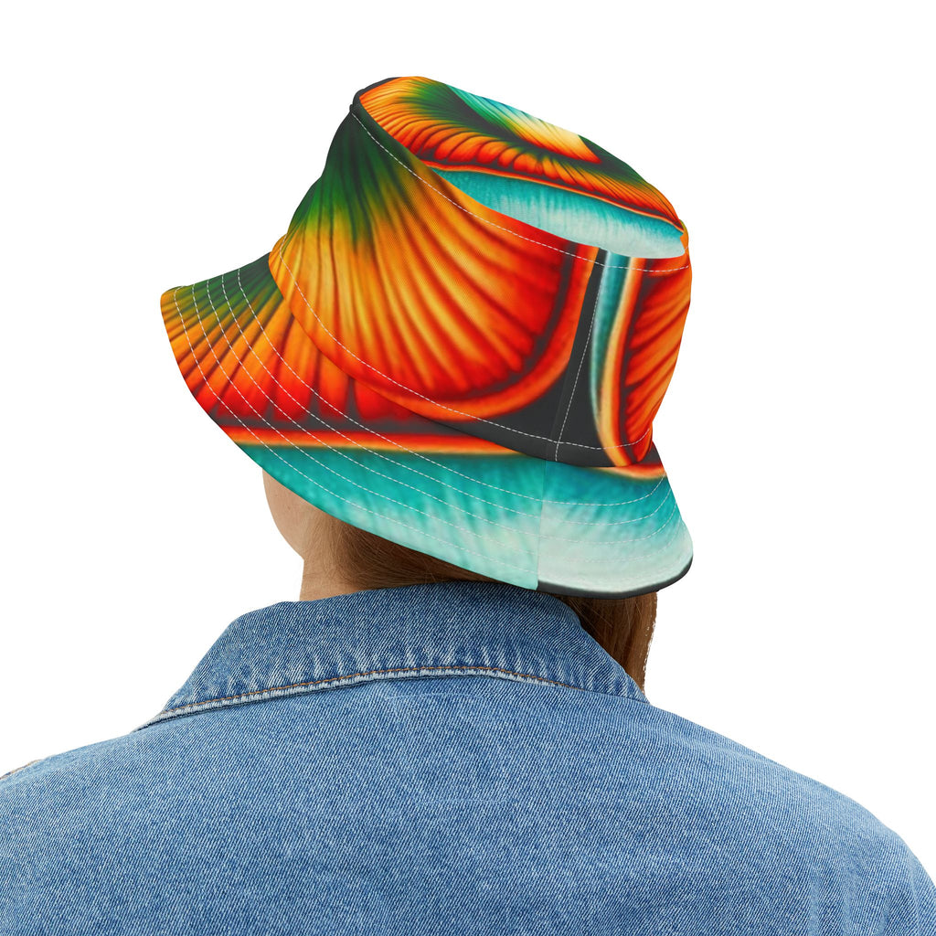 Tie-Dye Color Burst Bucket Hat — Vibrant Festival Sun Hat